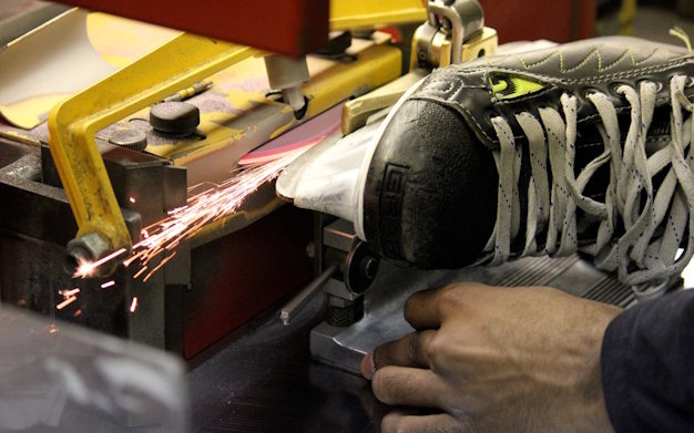 Aiguisage de patins