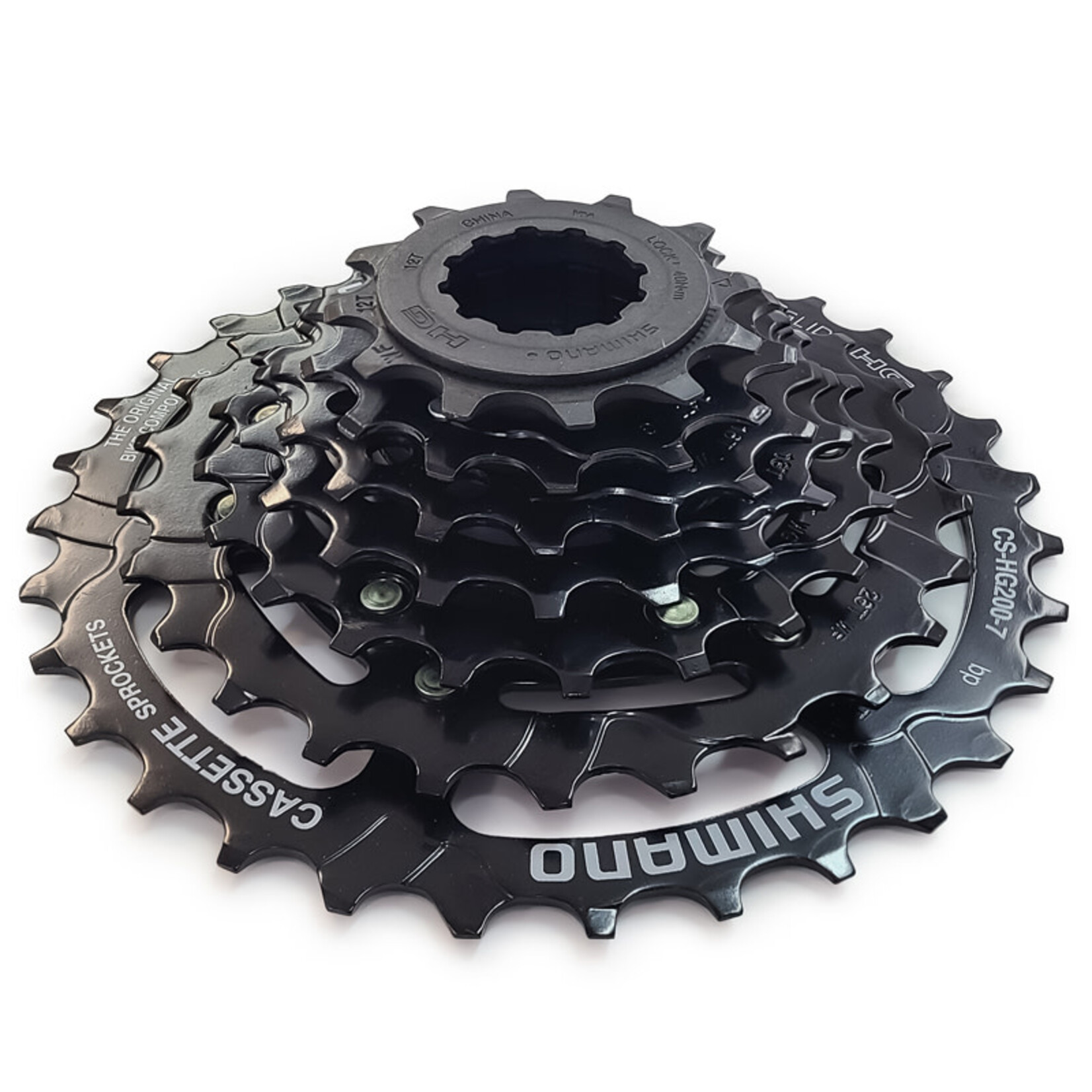 Shimano Cassette 7v Shimano CS-HG200, 12-32D, Noir