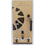 Anti-theft quick release skewer set