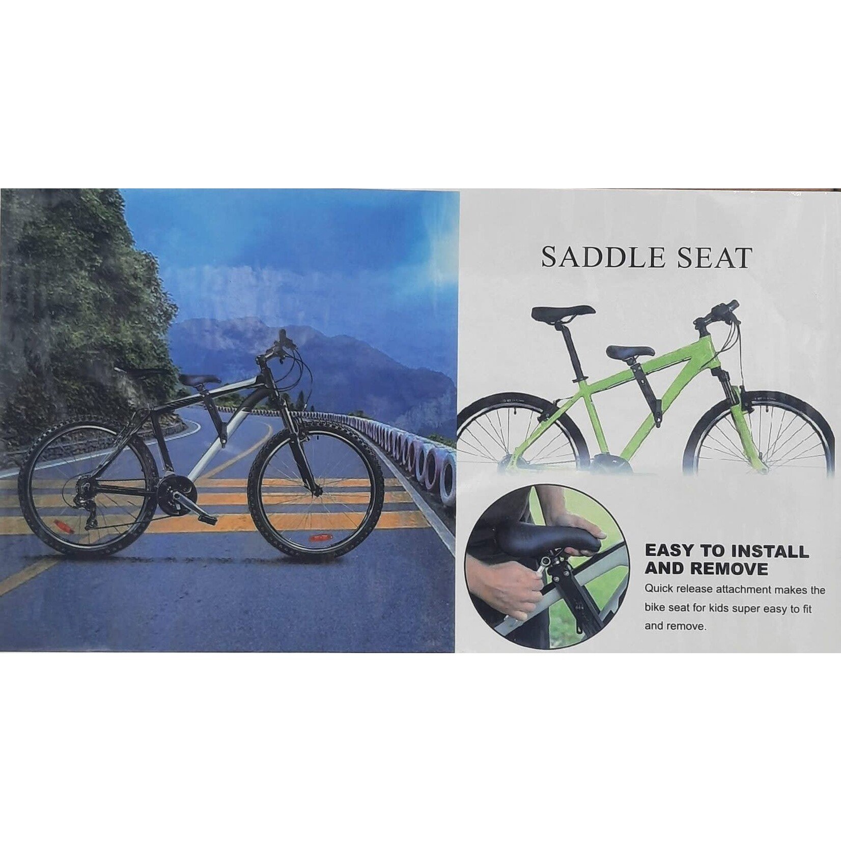 Front Mounted Child Bike Seat