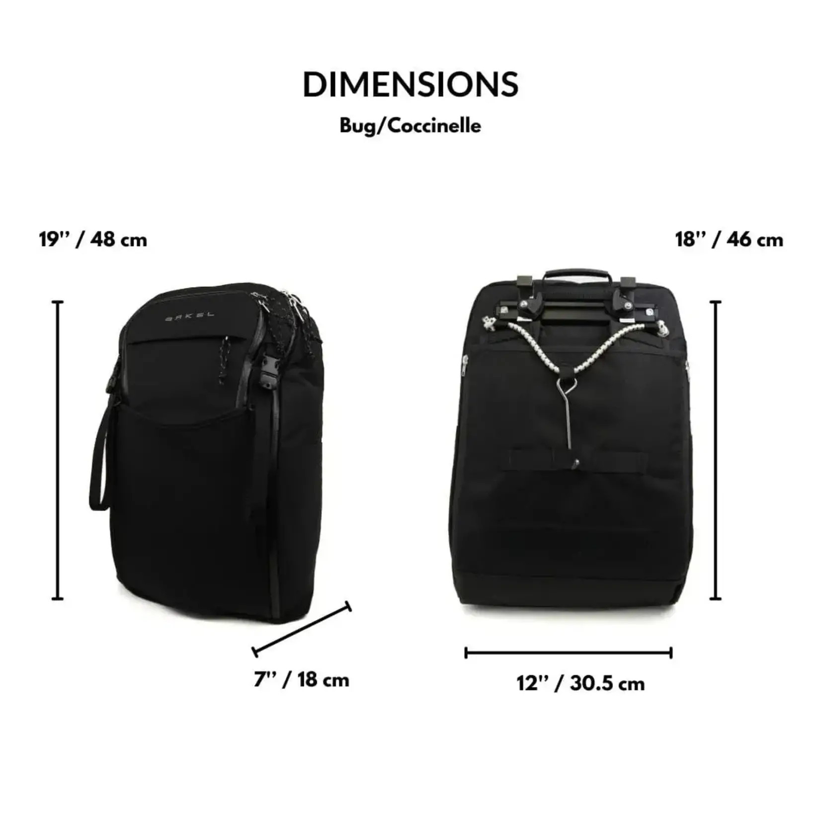 Arkel Bug 25L - Sacoche et sac à dos