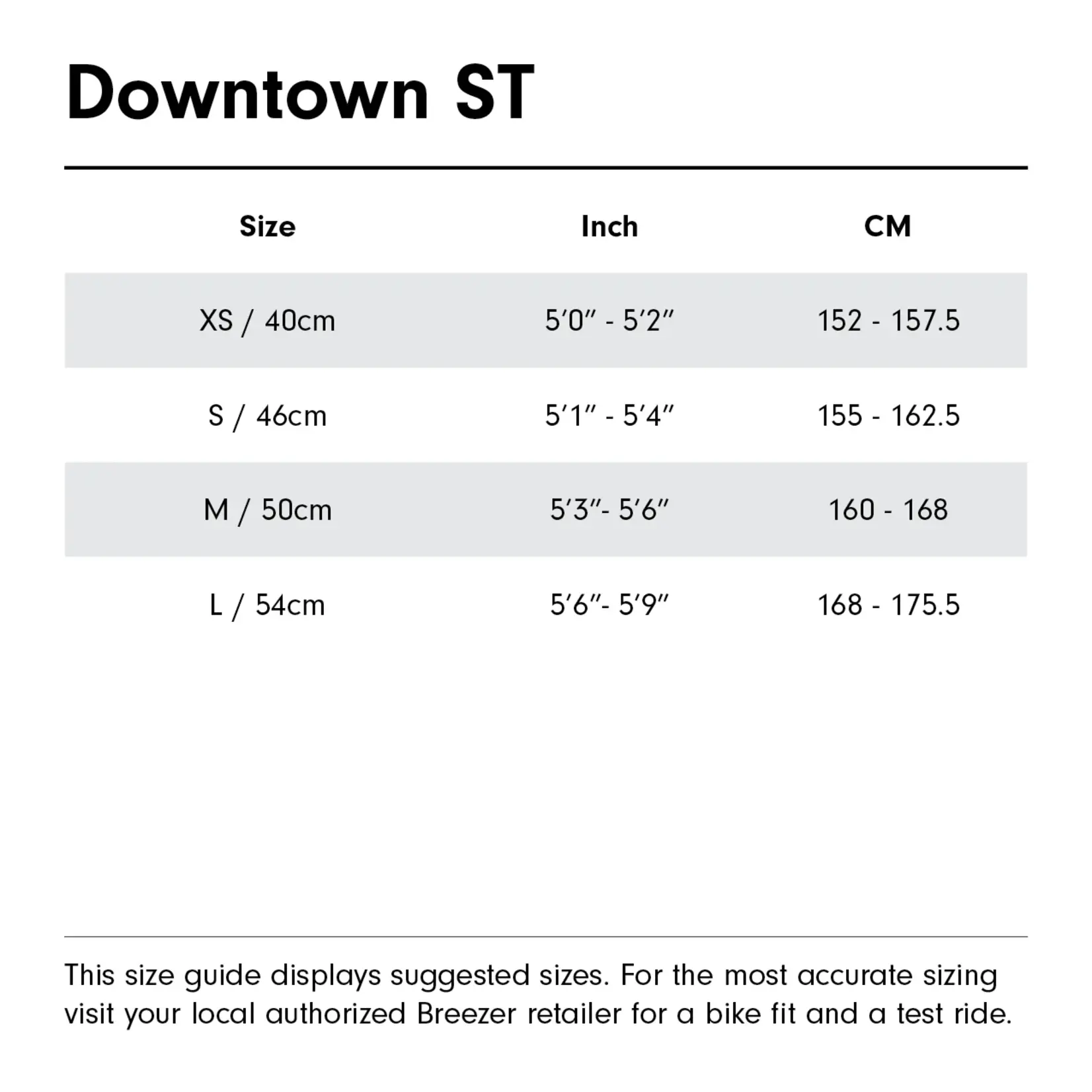 Breezer Downtown EX ST