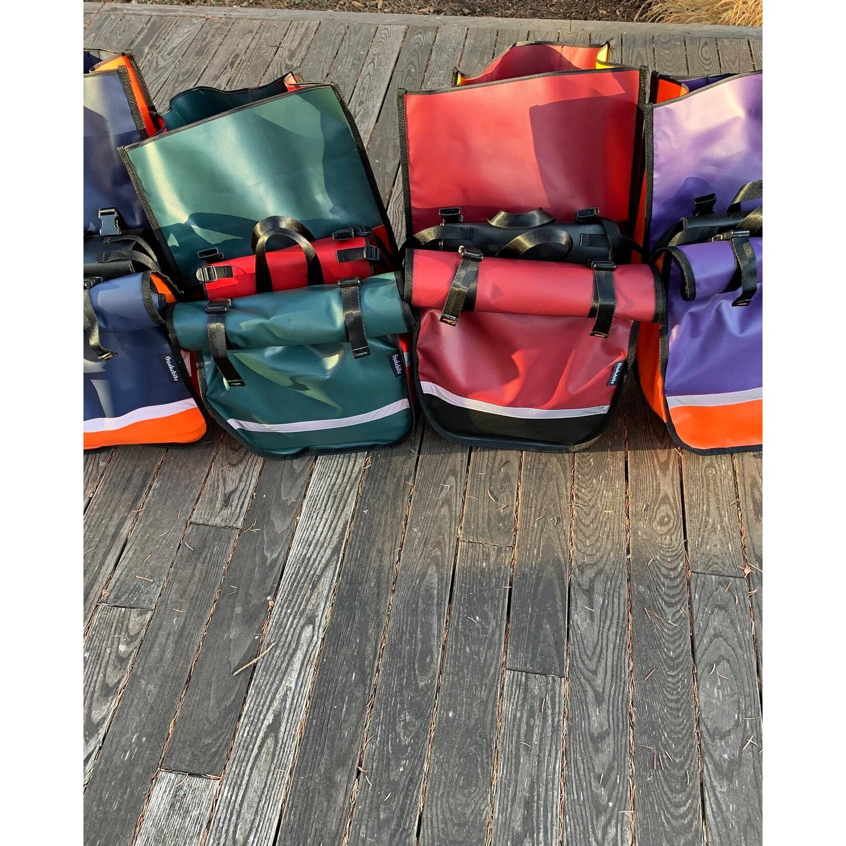 Snakebite Rolltop Bag, Double