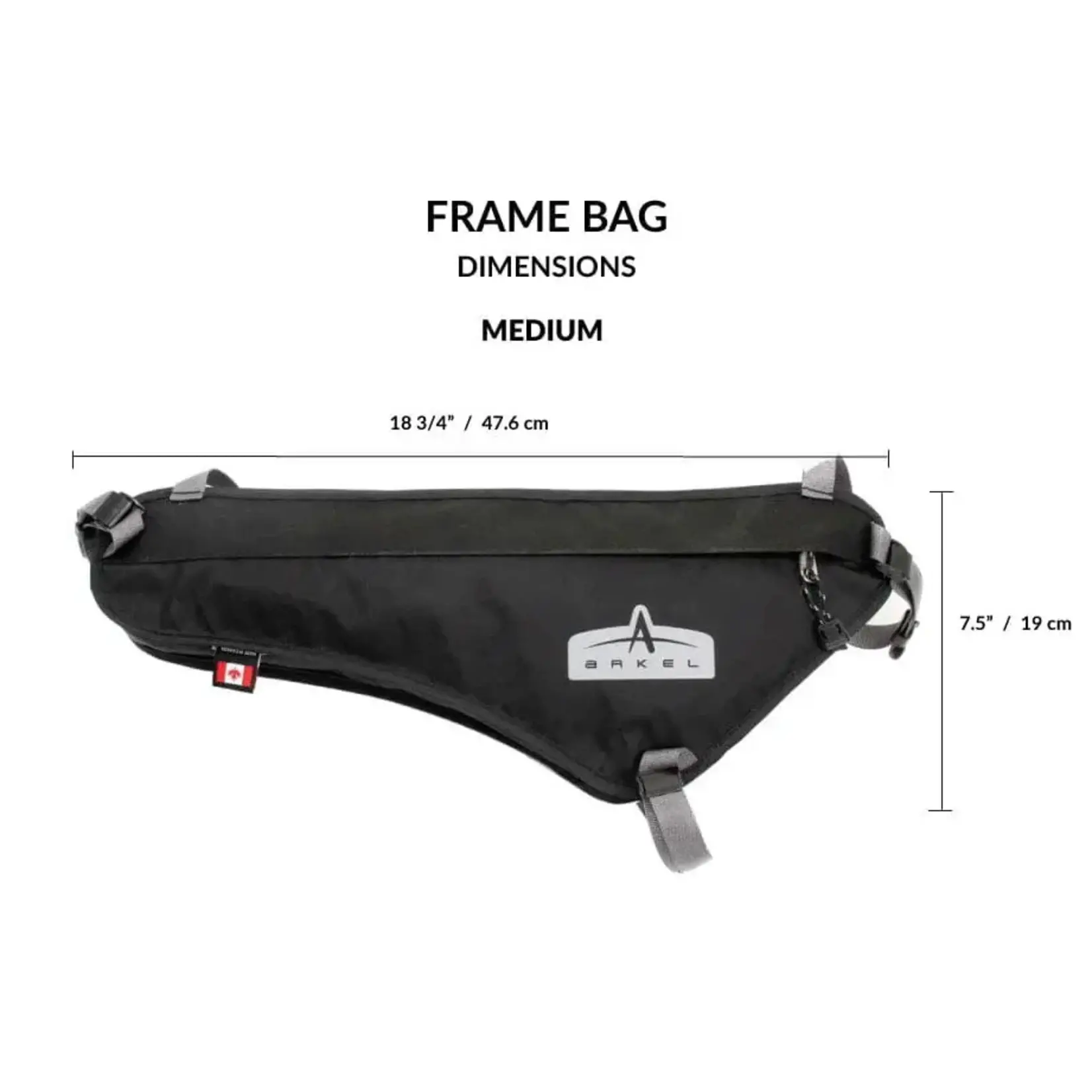 Arkel Sac de cadre imperméable