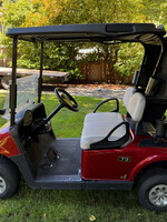 EZGO 2020 EZGO RXV EX1 Burgundy Gas 5577540