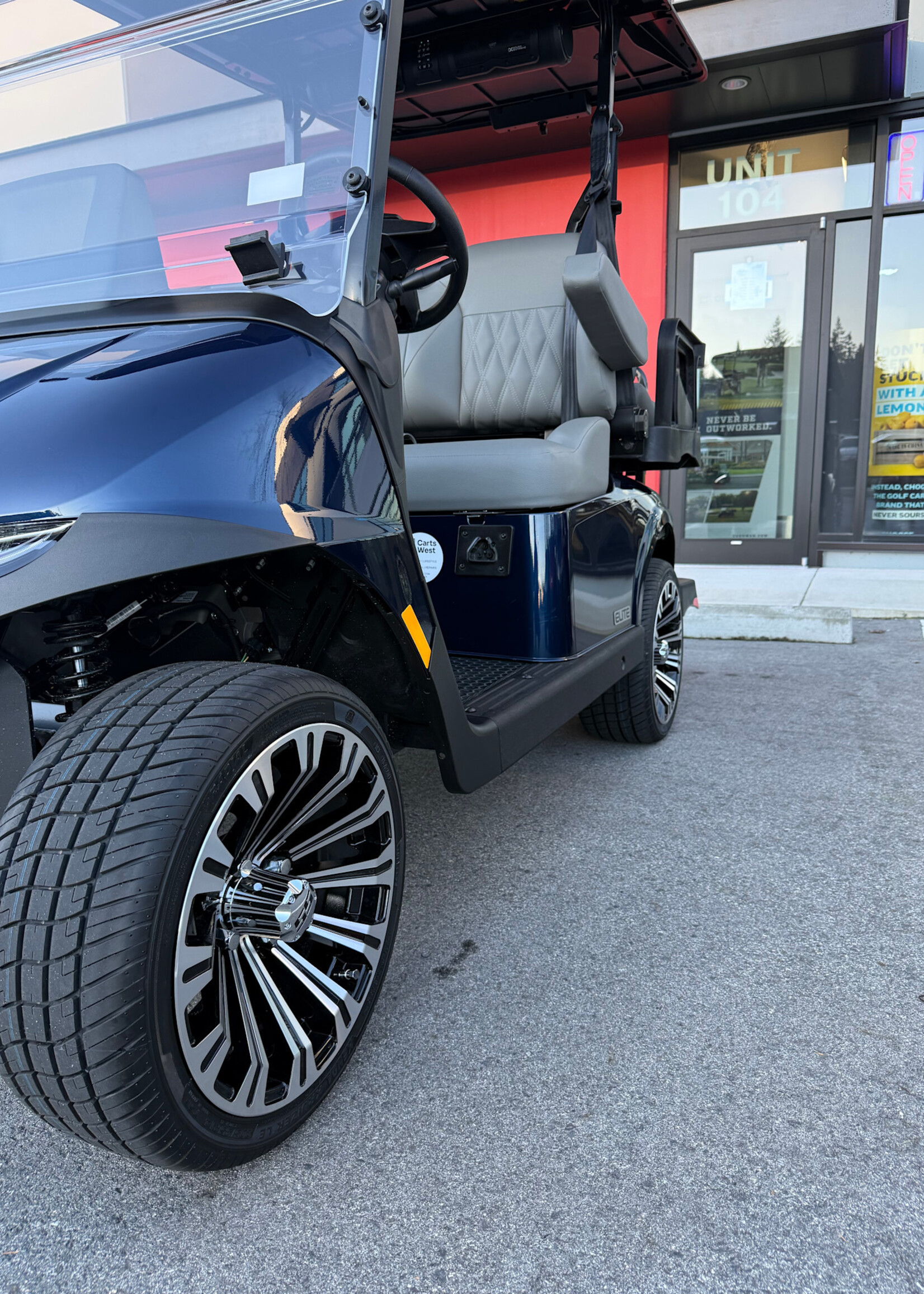 EZGO 2026 EZGO RXV4 Elite Lithium Blue 5957124