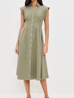 VB VB VESTIDO RUBEN MIDI ARMY