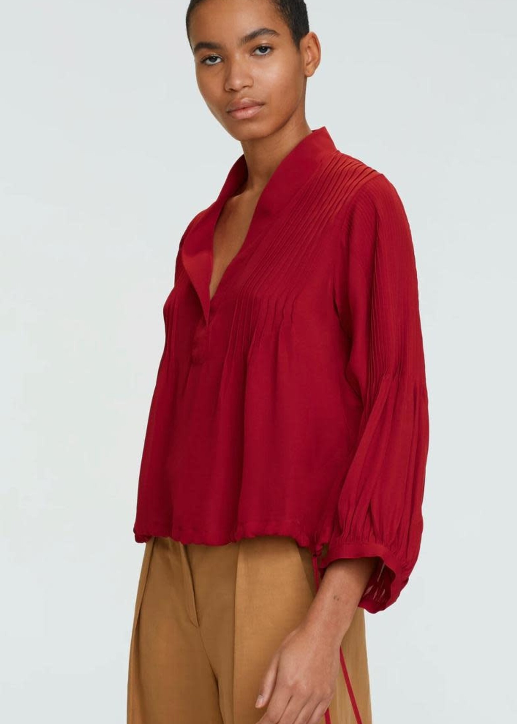 SCH SCH BLUSA FLUID LUX CHERRY