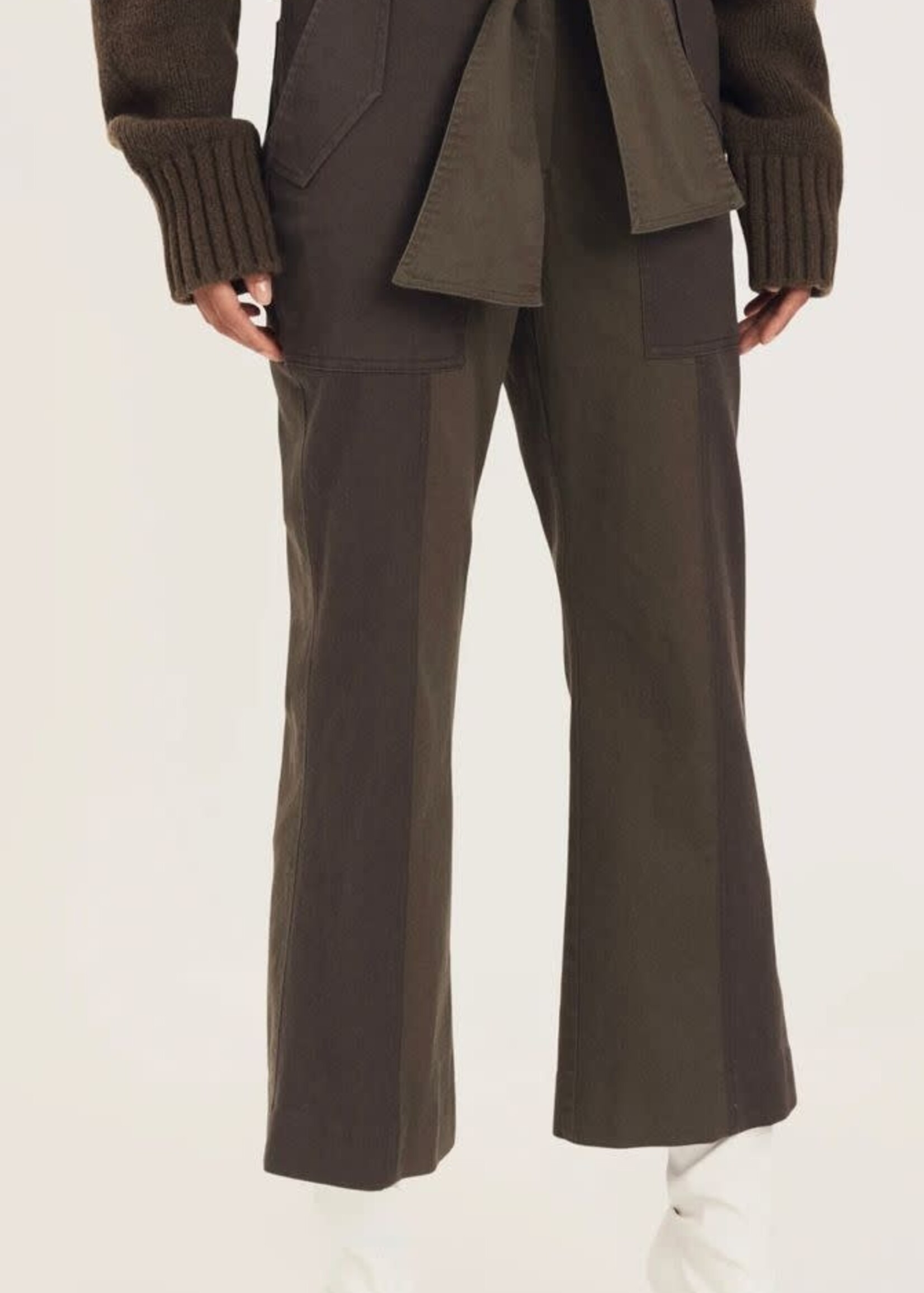 DER DER PANTALON NELLIE CROPPED FLARE