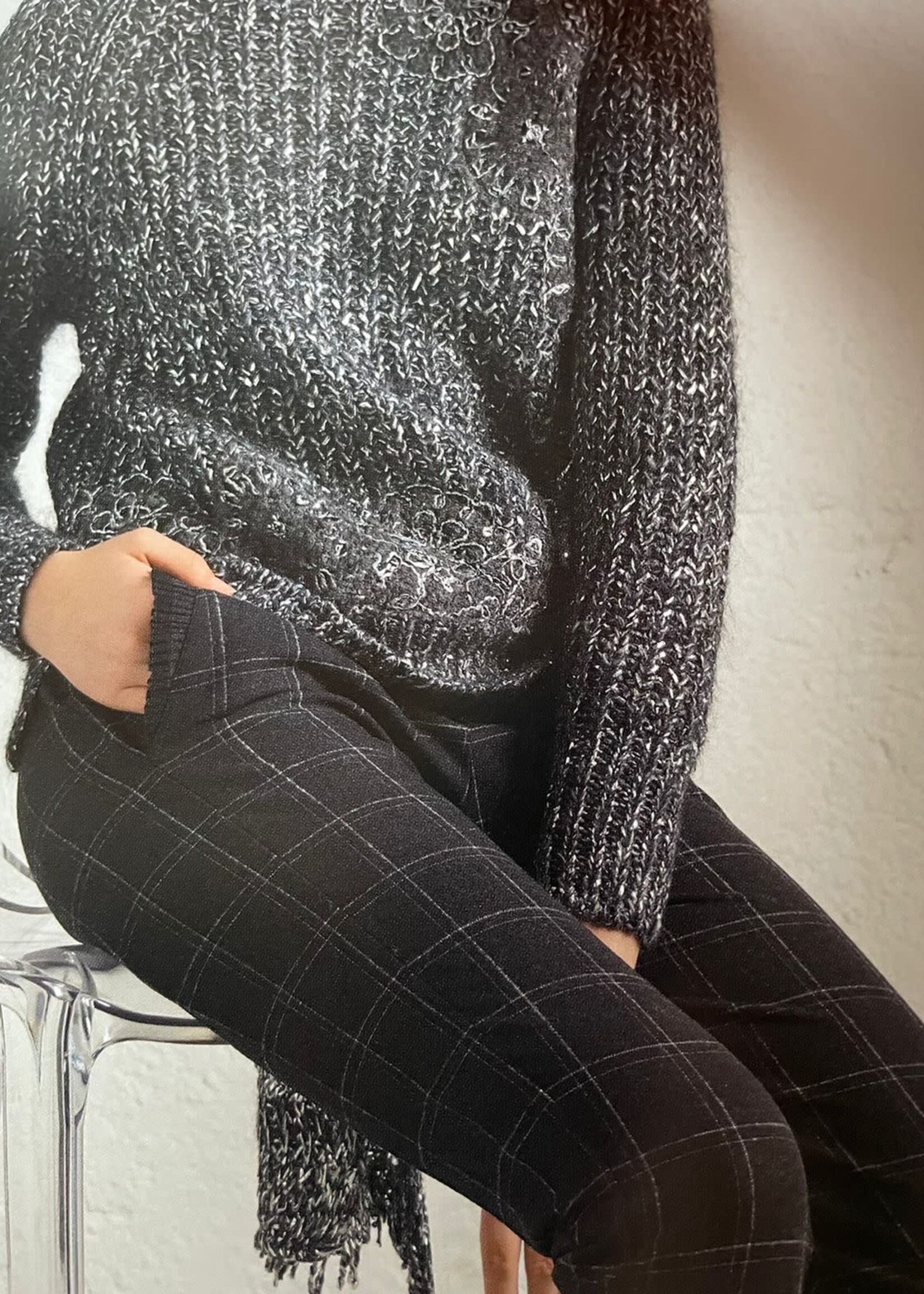 DE DE PANTALONES FLANELA CHECK