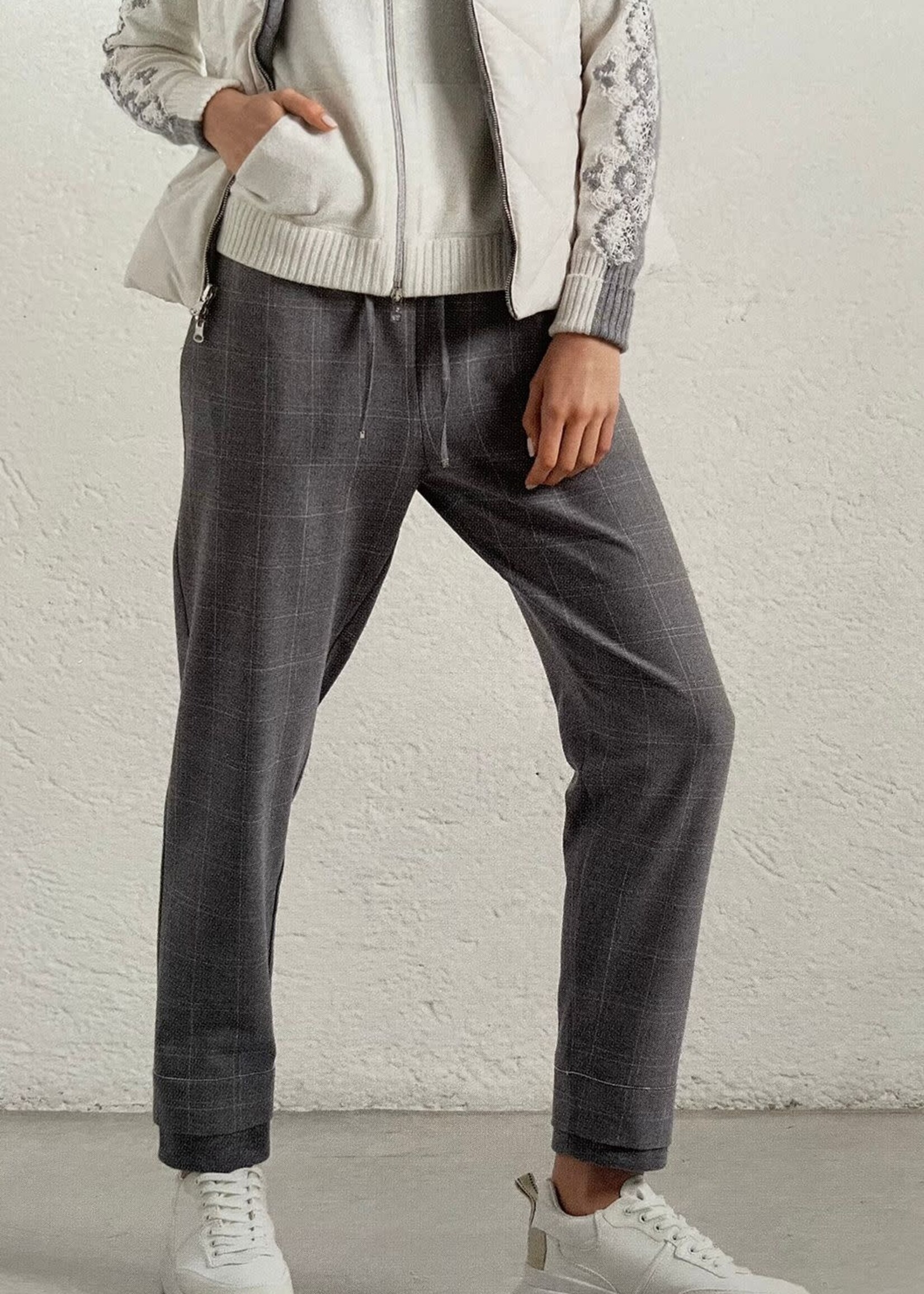 DE DE PANTALON FLANELLA CHECK JOGGINGS