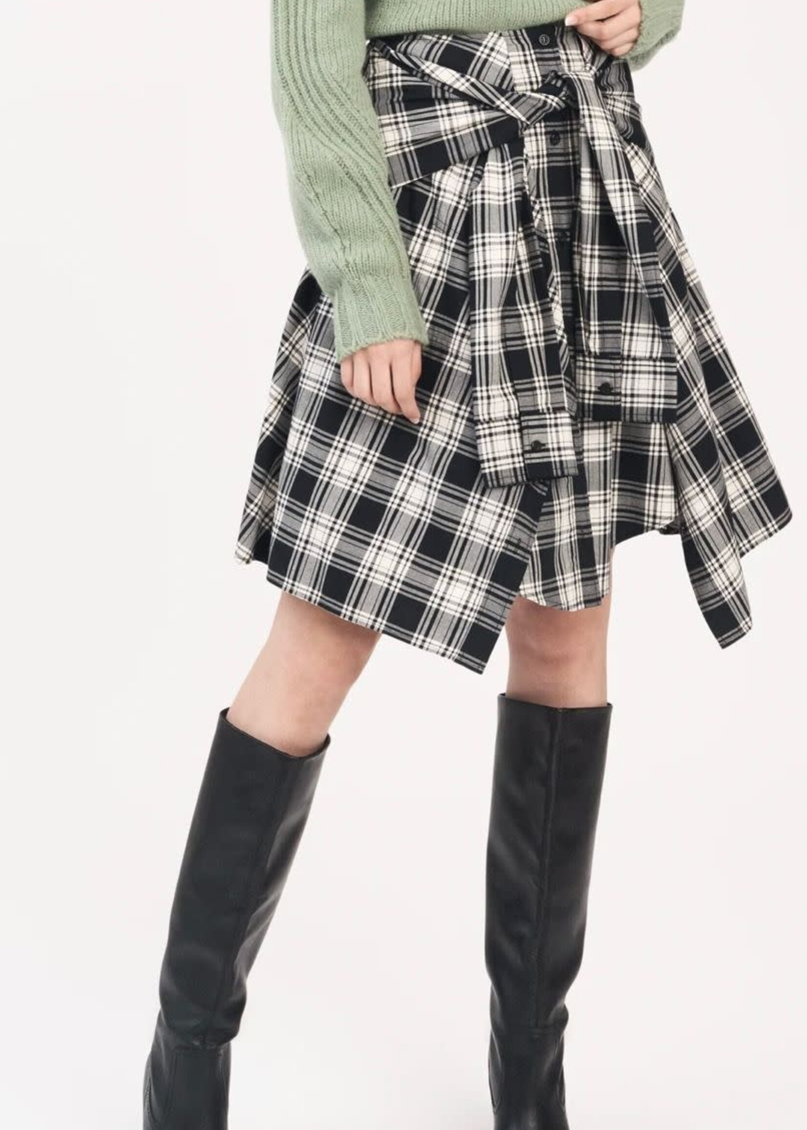 DER DER FALDA VERA TIE WAIST