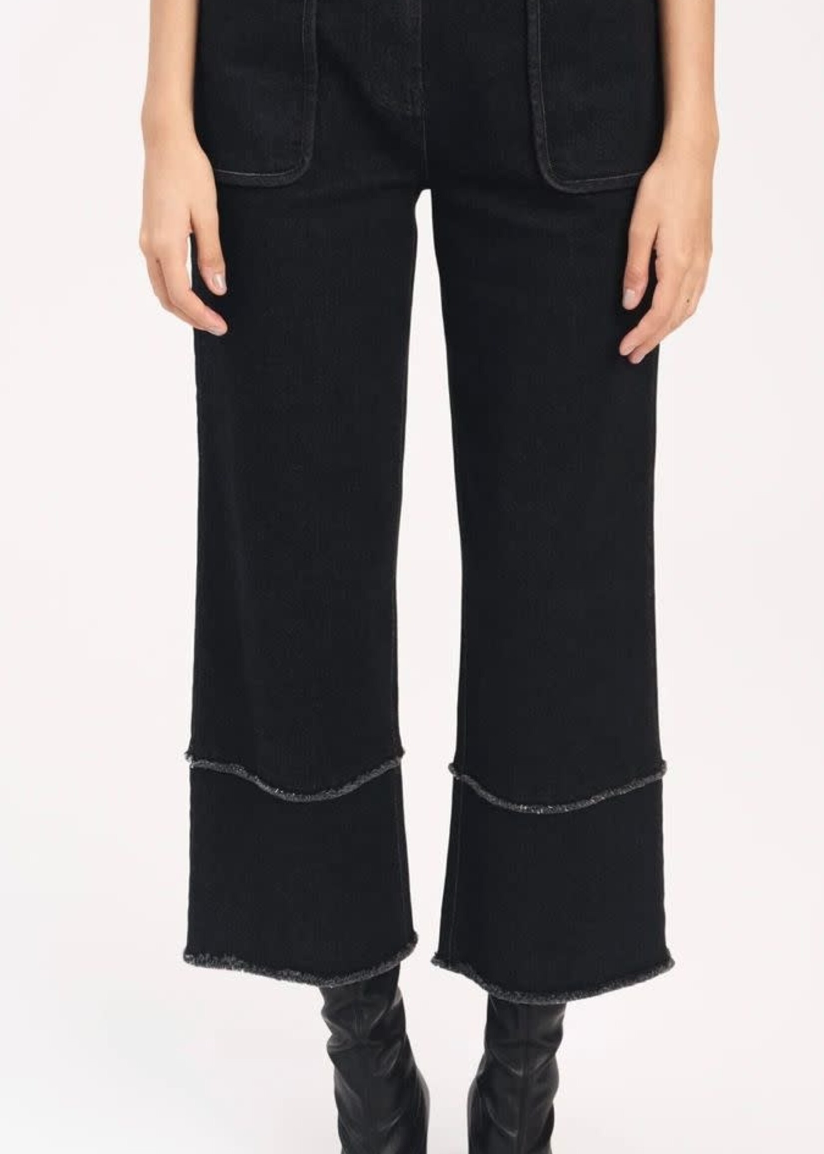 DER DER JEANS ZURI CROPPED WIDE LEG