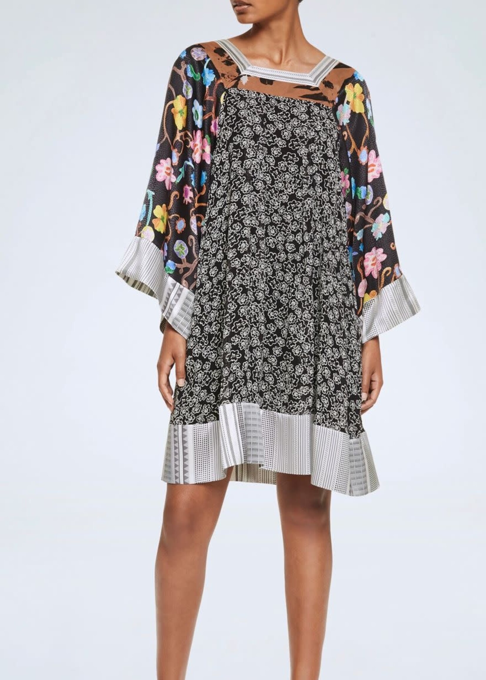 SCH SCH VESTIDO MIXED FLORALS