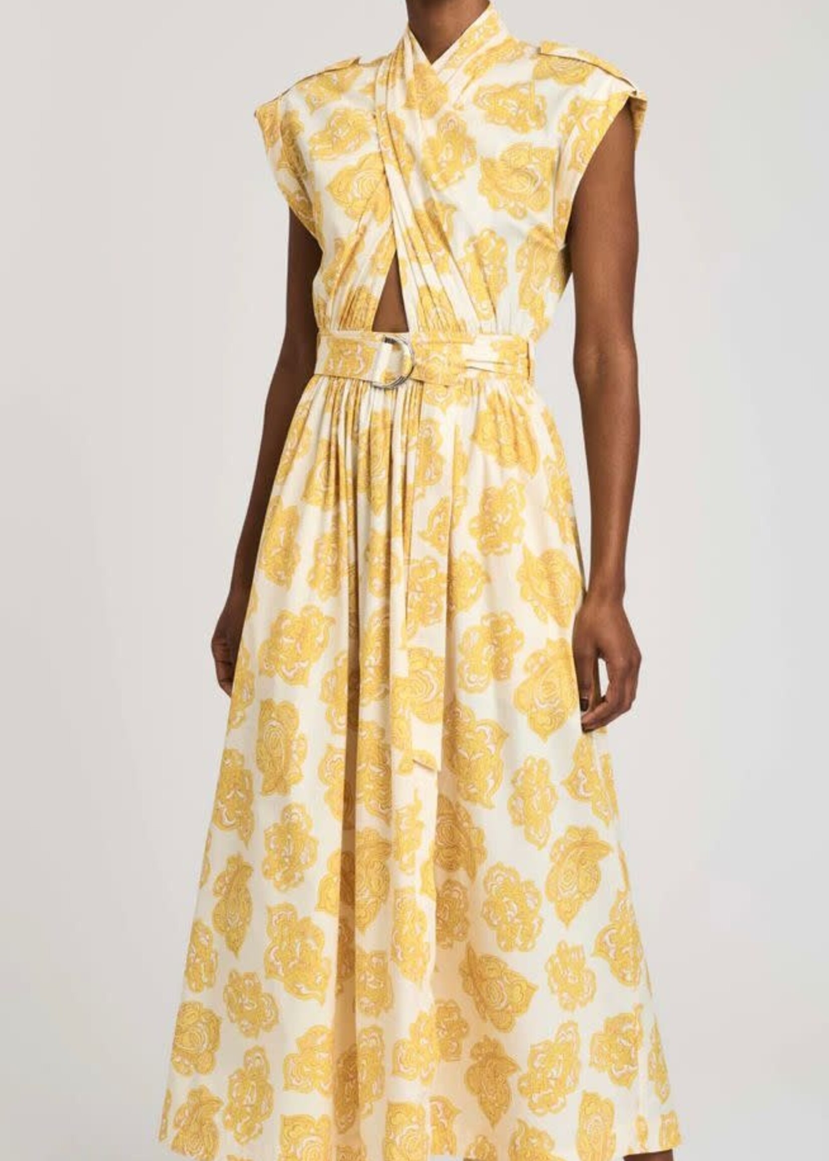 DER DER VESTIDO CELESTE WRAP