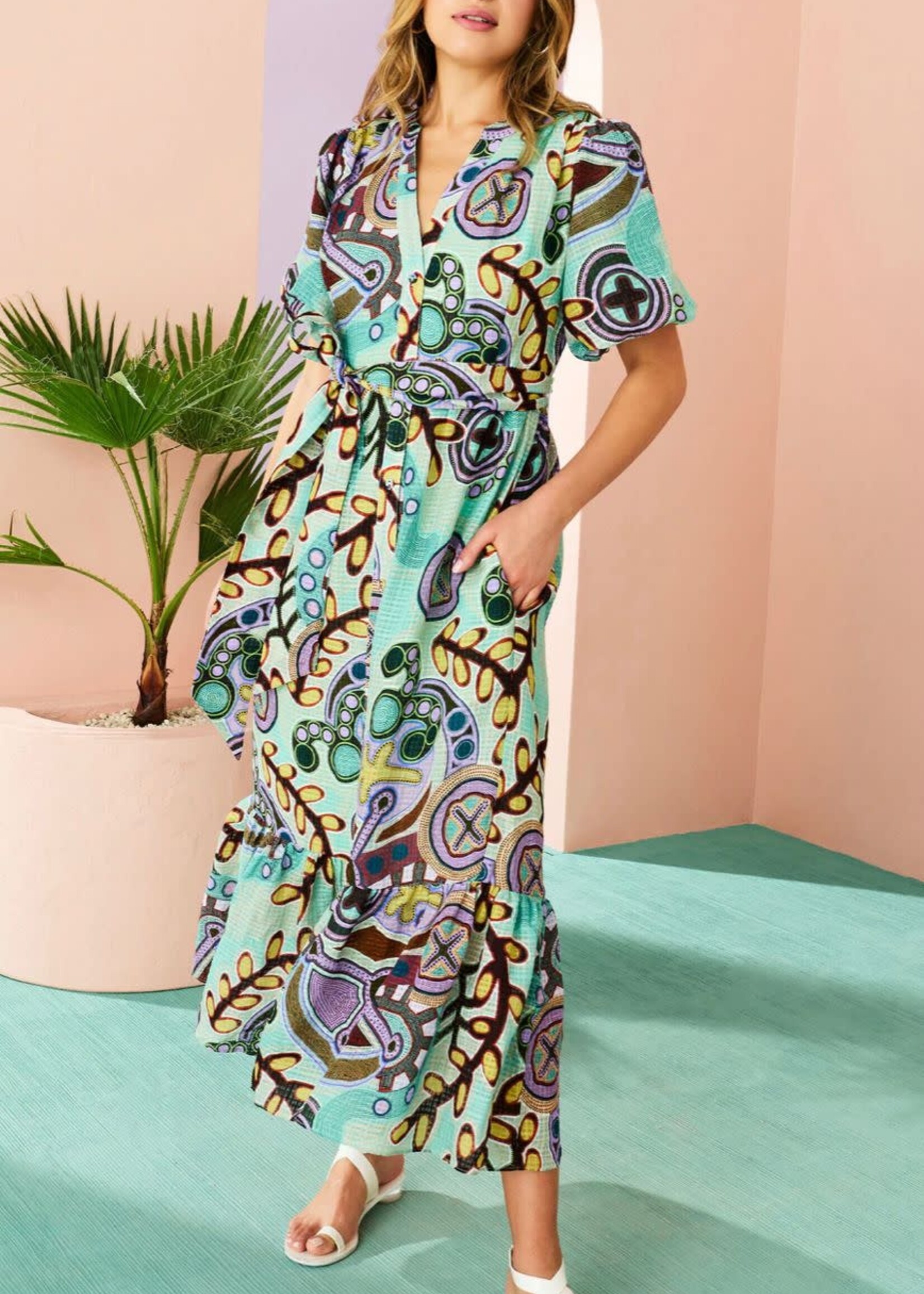 MO MO VESTIDO BARBY DRESS