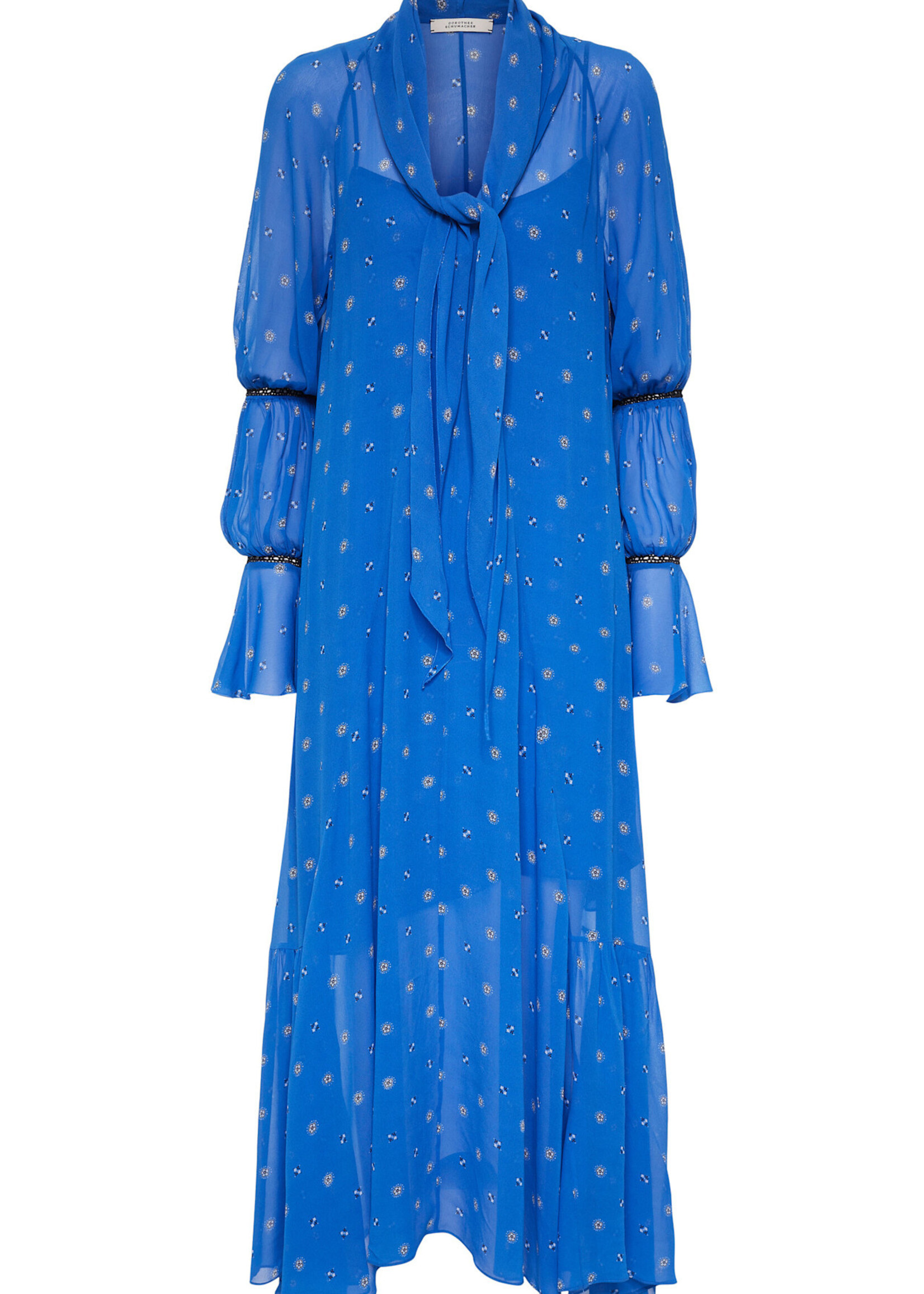 SCH SCH VESTIDO SOMETHING BLUE DRESS
