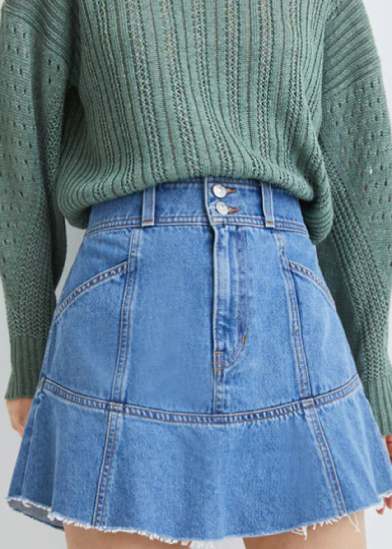 VB VB FALDA LAVELLE RUFFLED