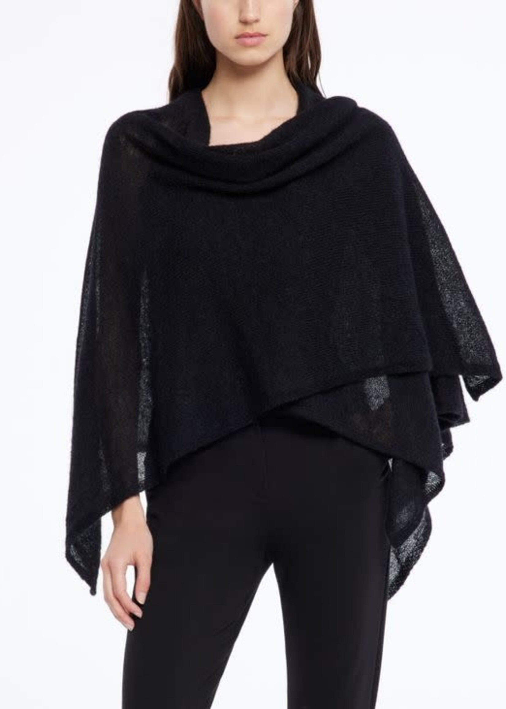 SP SP PONCHO MOHAIR-ALPACA