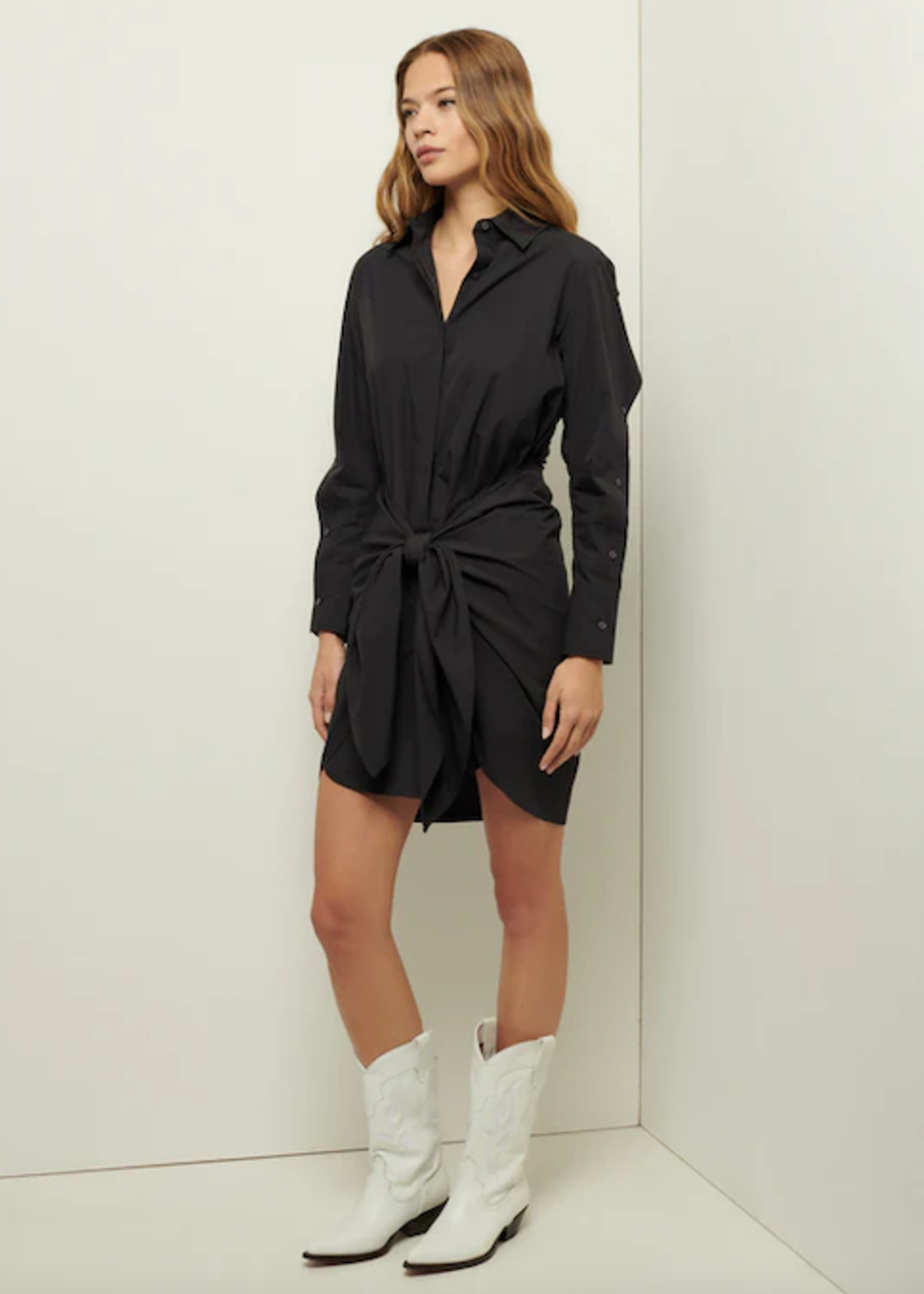 DER DER VESTIDO  CHARLOTTE TIE WAIST