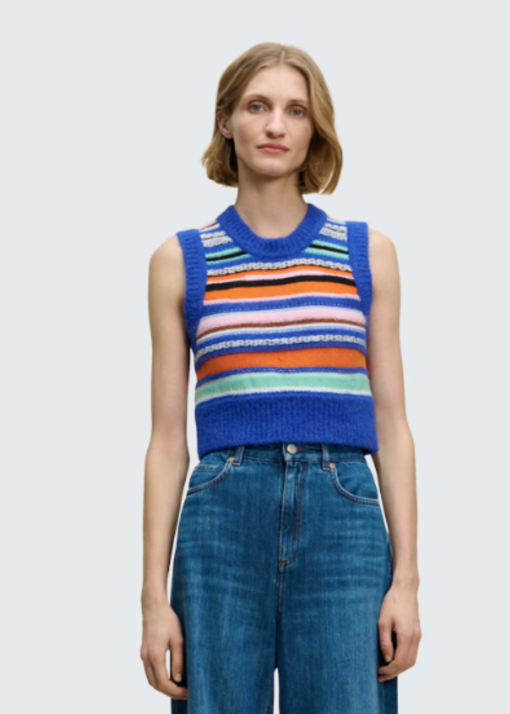 SCH SCH CHALECO PLAID INSPIRATION