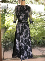 NON NON VESTIDO ABSTRACT FLORA