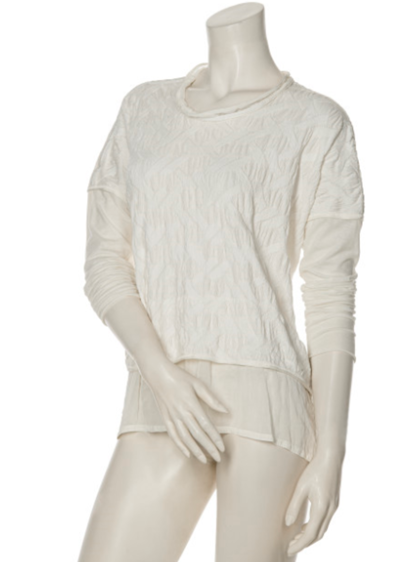 BH BH BLUSA RHOMBE WHITE