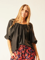 NAT NAT BLUSA ELLA BLACK SILK