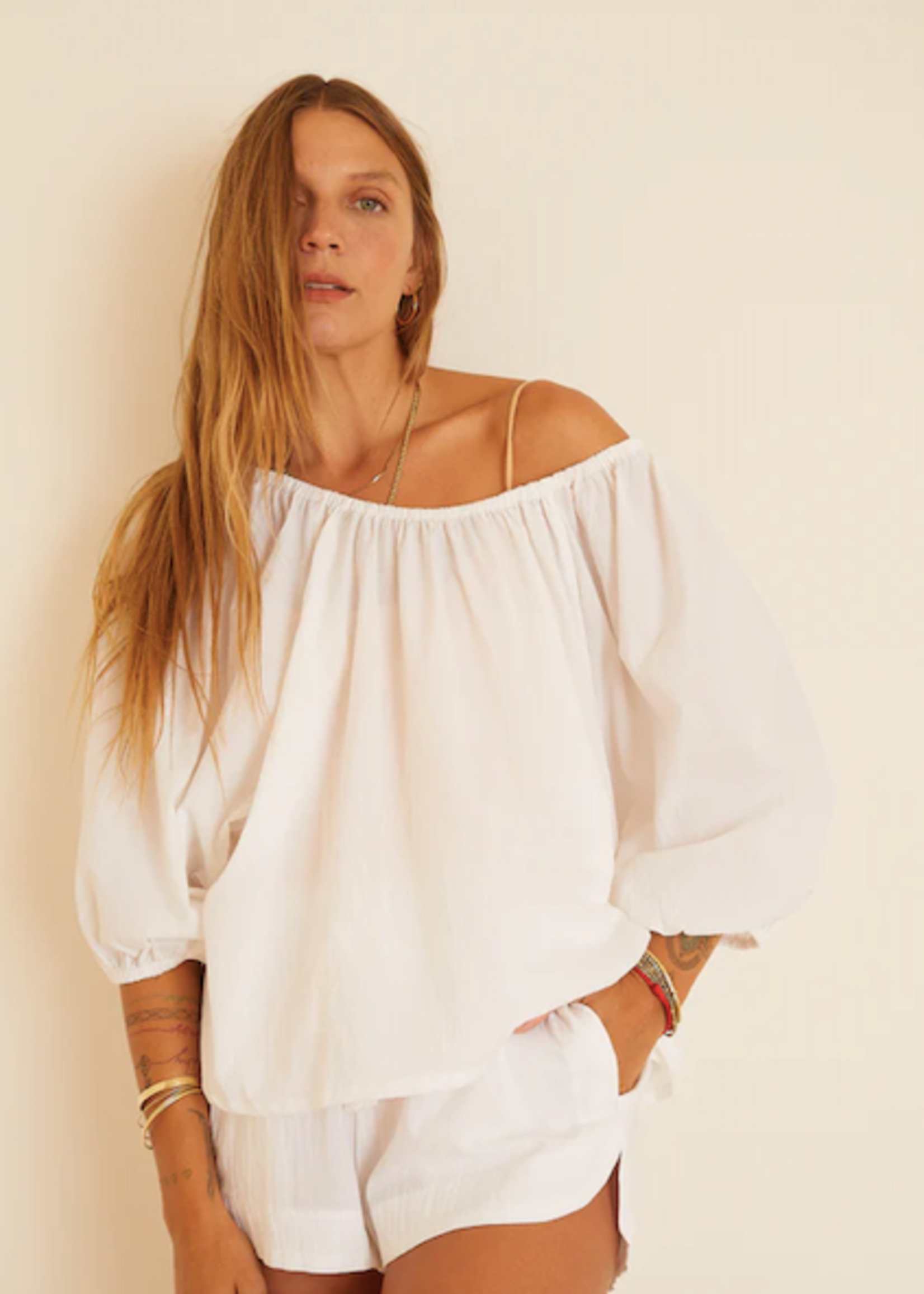 NAT NAT BLUSA ELLA WHITE