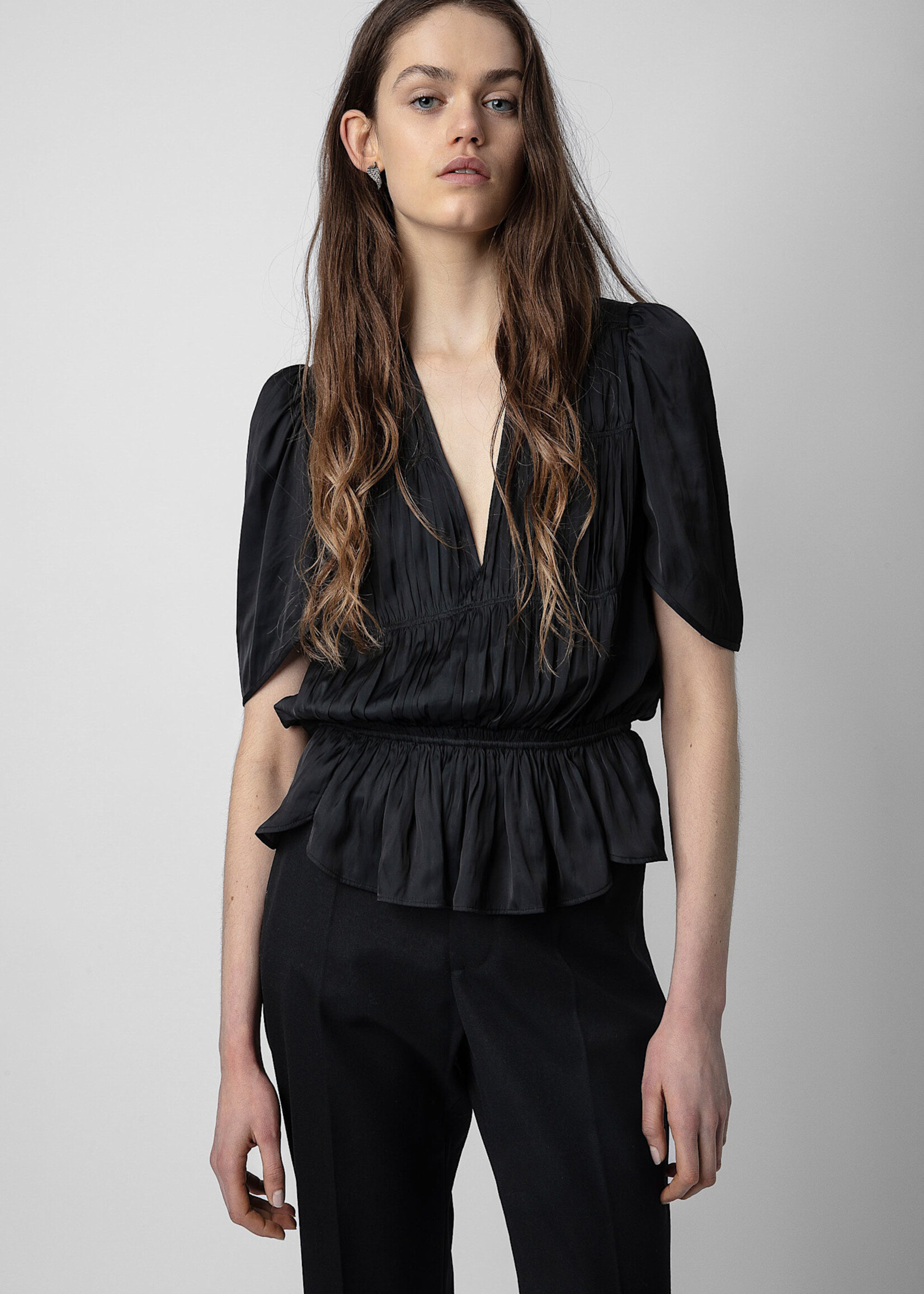 ZAD ZAD BLUSA TYOKO SATIN