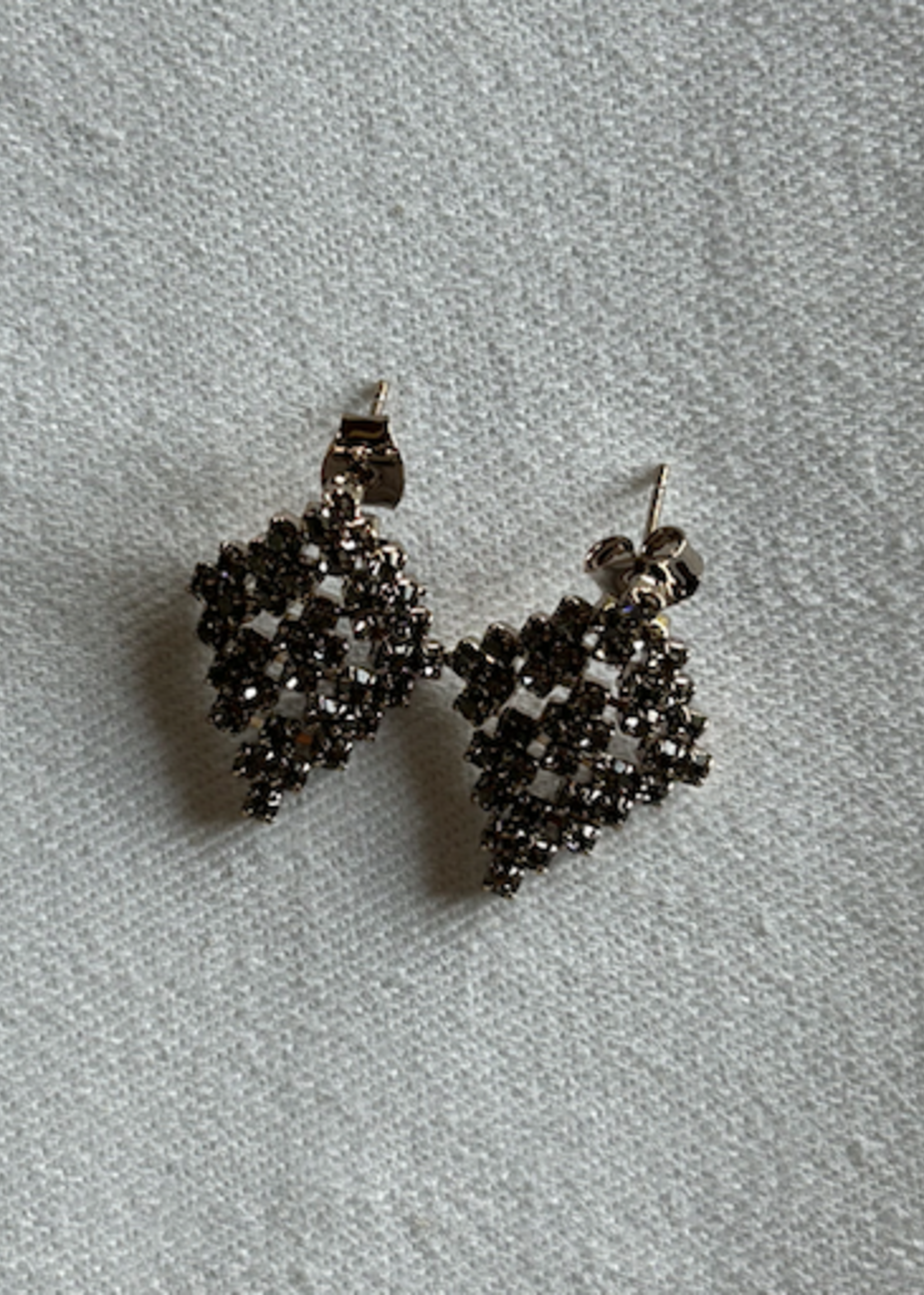 TH TH ARETES  BLACK DIAMOND CZ CHANDELIER