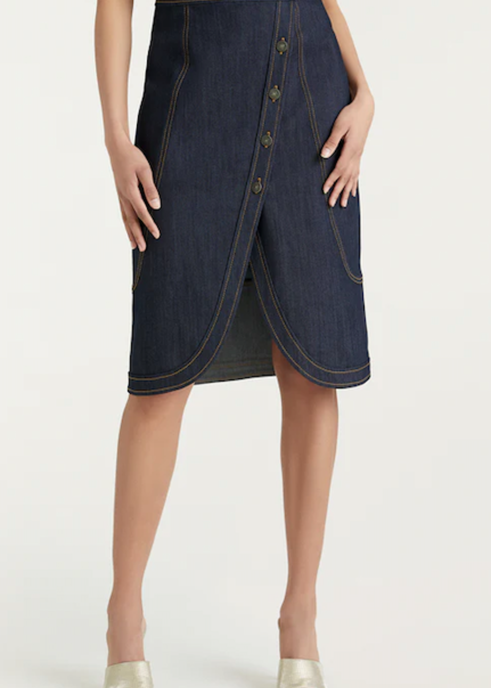 CINQ CINQ FALDA ACACIA