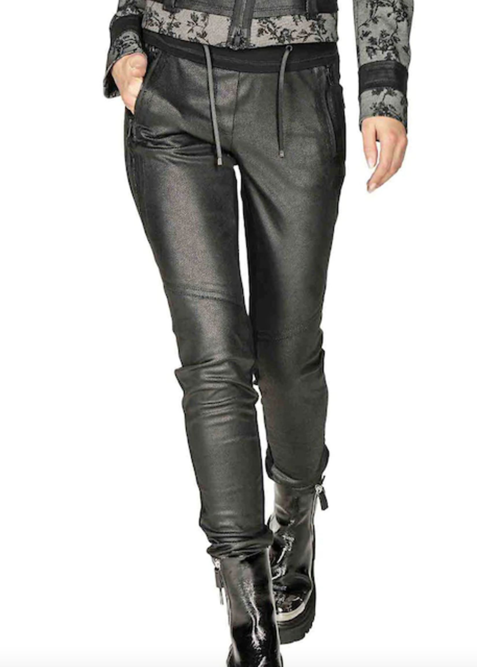 BH BH PANTALON JOGGER LEATHER