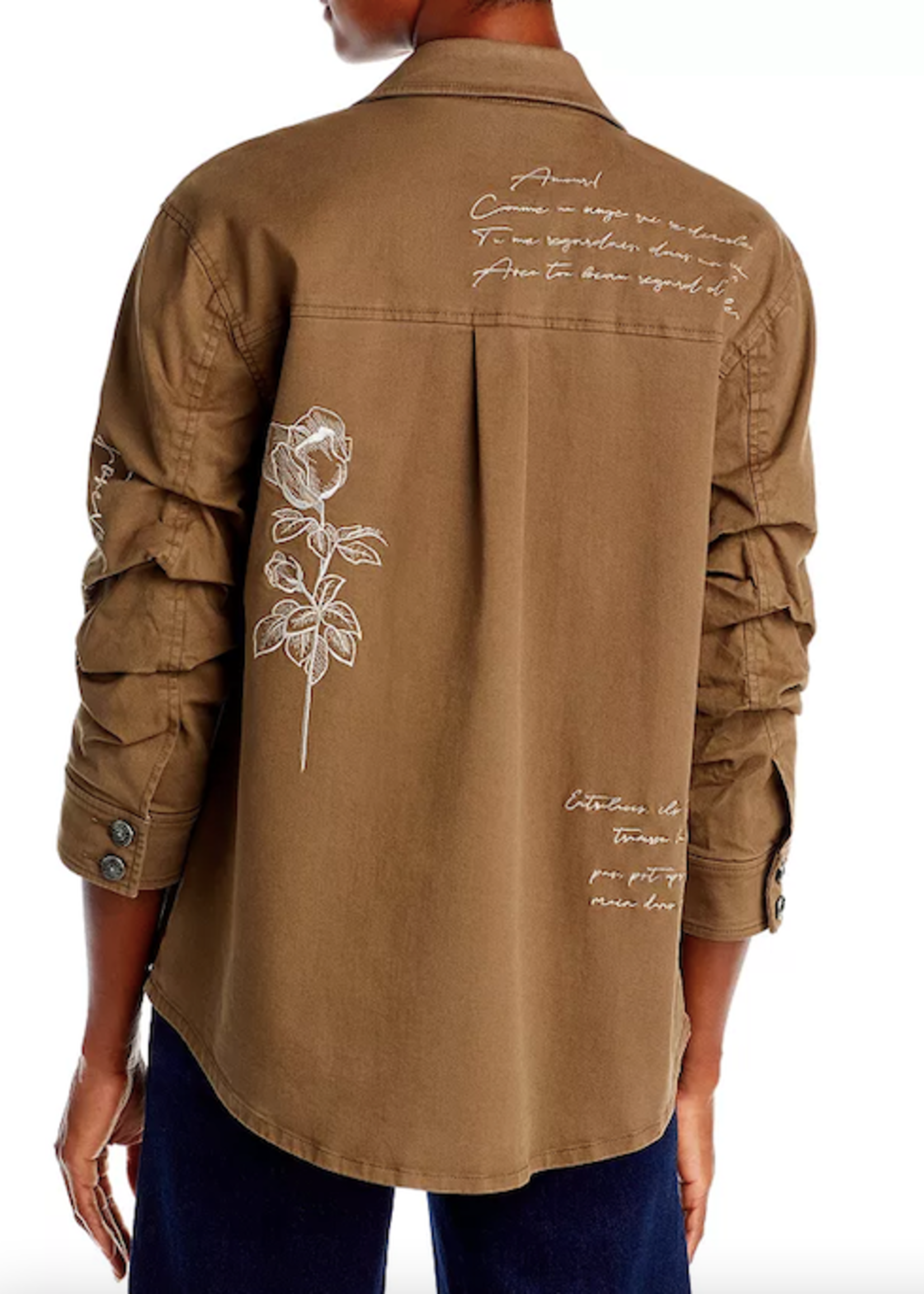 CINQ CINQ CHAMARRA VERA LOVE LETTER