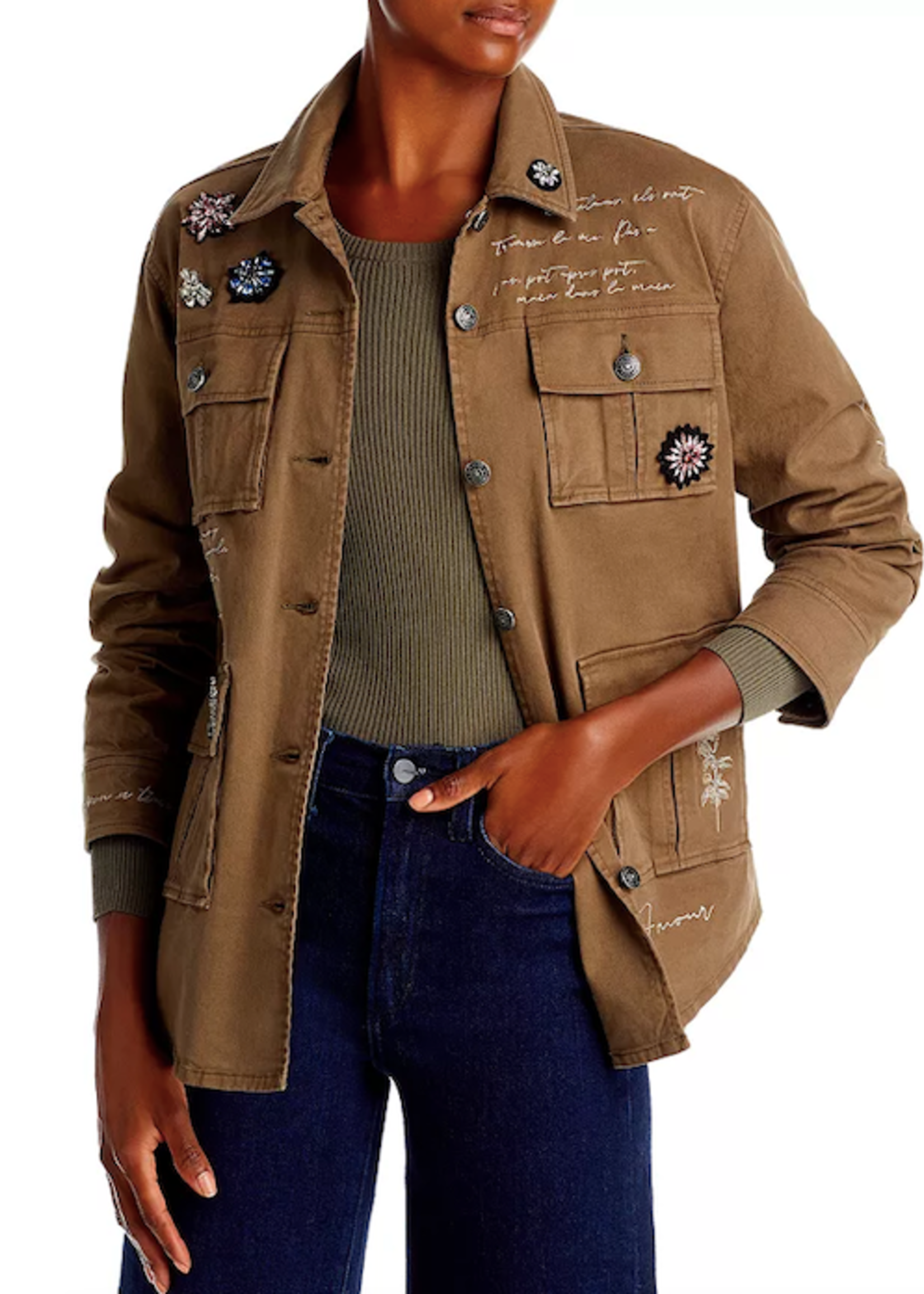 CINQ CINQ CHAMARRA VERA LOVE LETTER