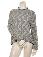 BH BH SWEATER RHOMBE LUREX