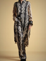 LC LC VESTIDO STAMPA PITONE