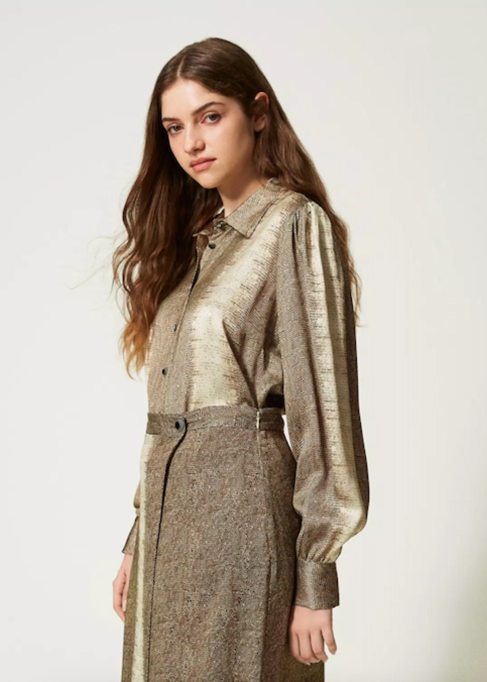 TW TW BLUSA SATIN LIZARD