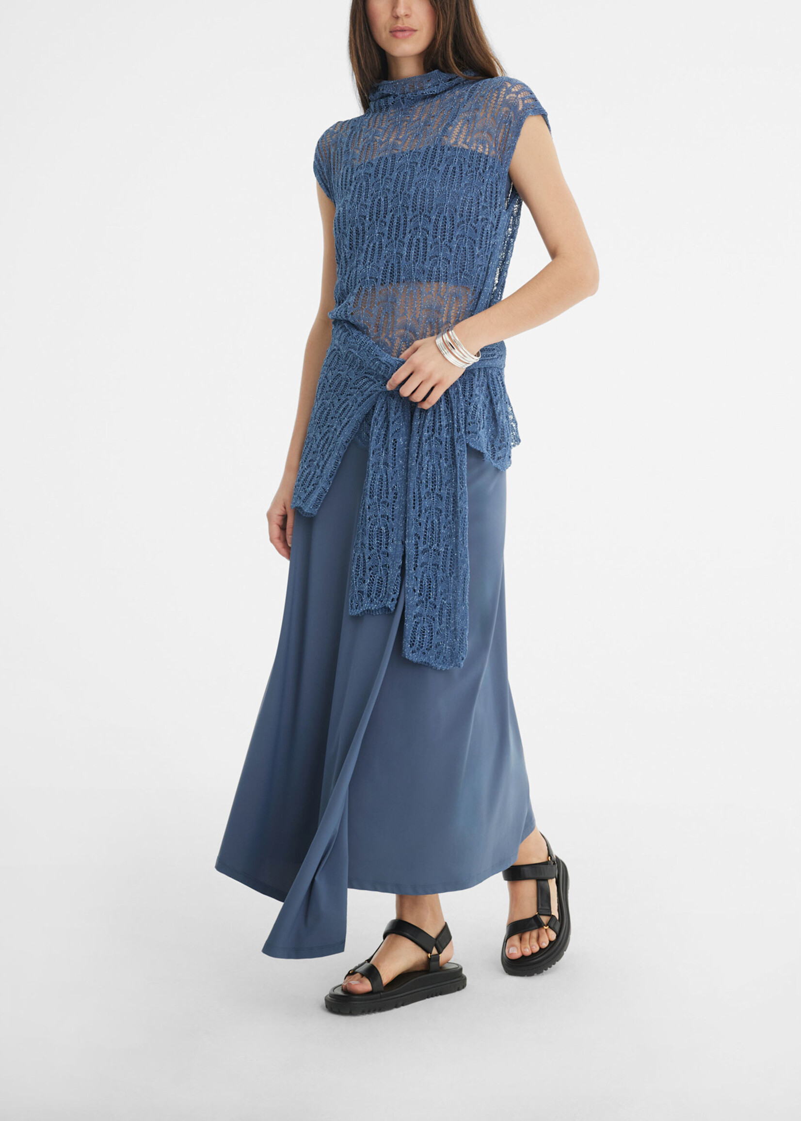 SP SP FALDA LONG MIDNIGHT