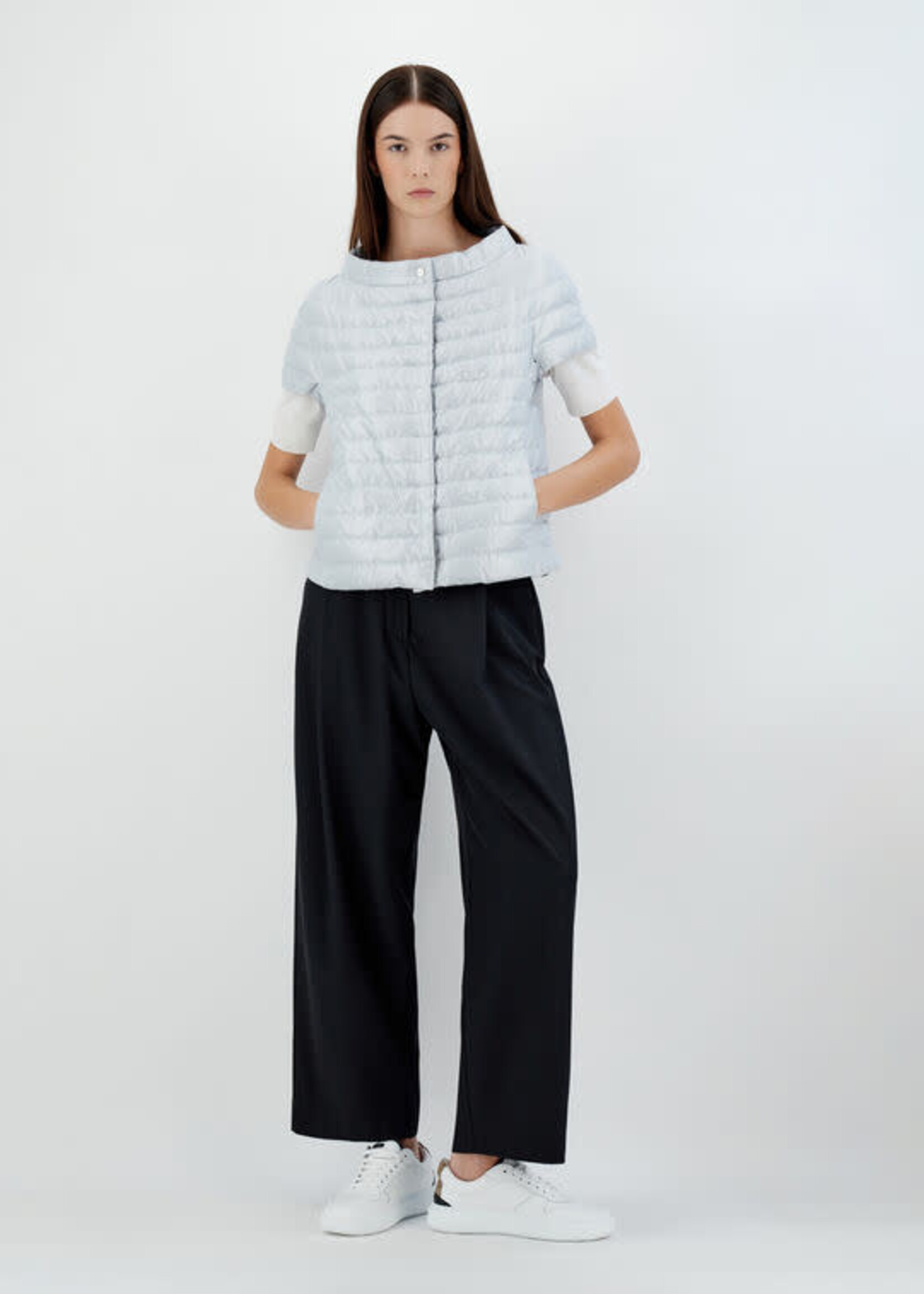 HER HER CHAMARRA METALLIC CAPE