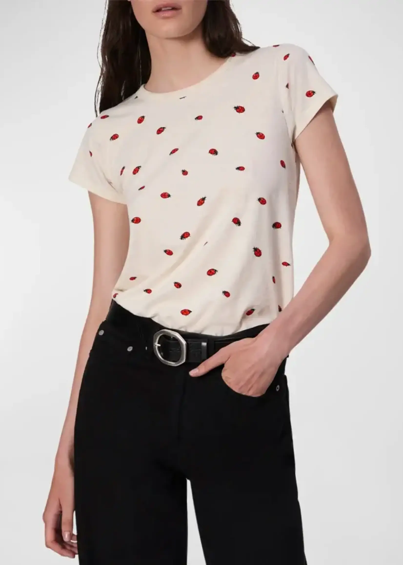 RB RB T-SHIRT ALLOVER LADYBUG