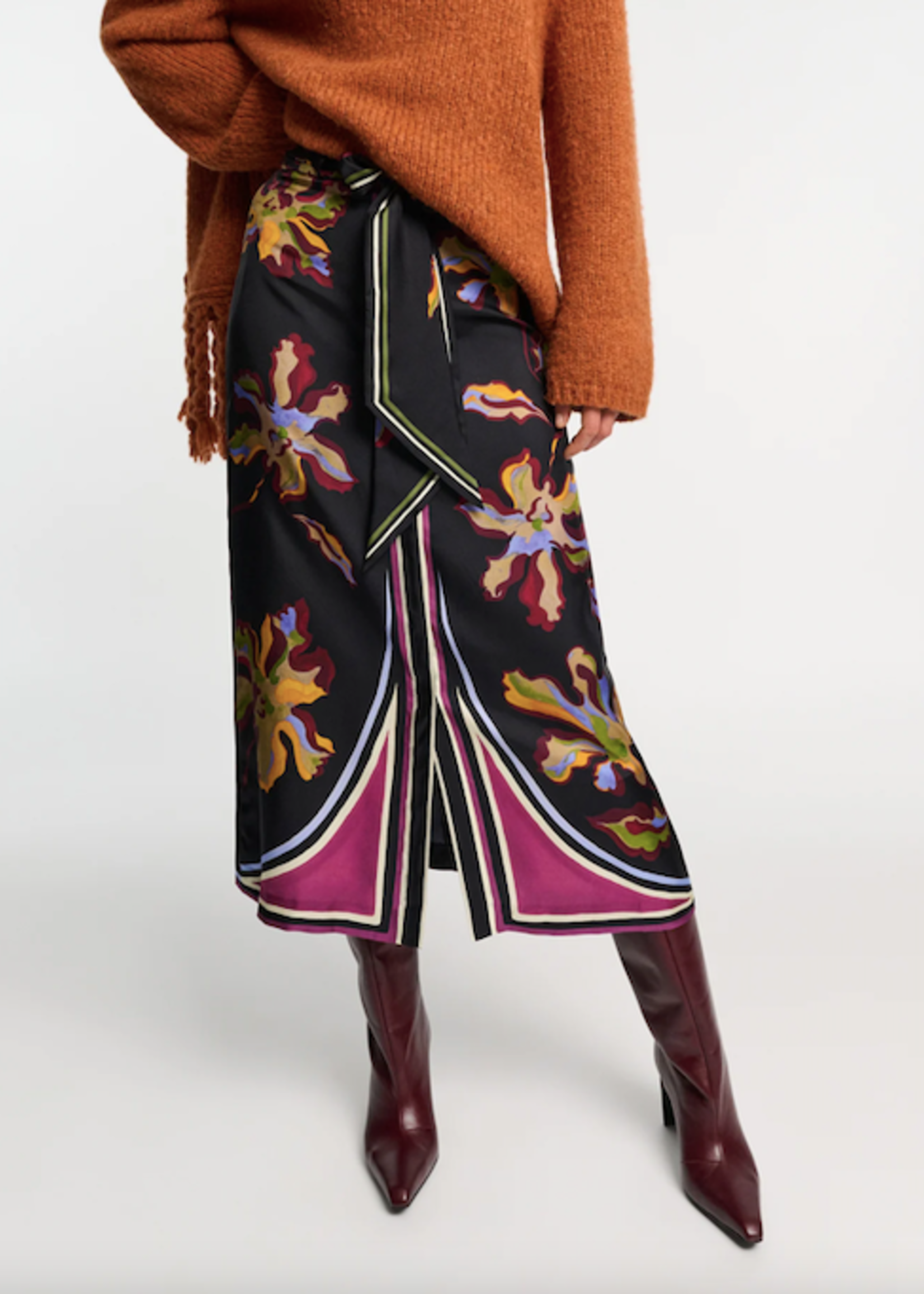 SCH SCH FALDA FLORAL SEDUCTION