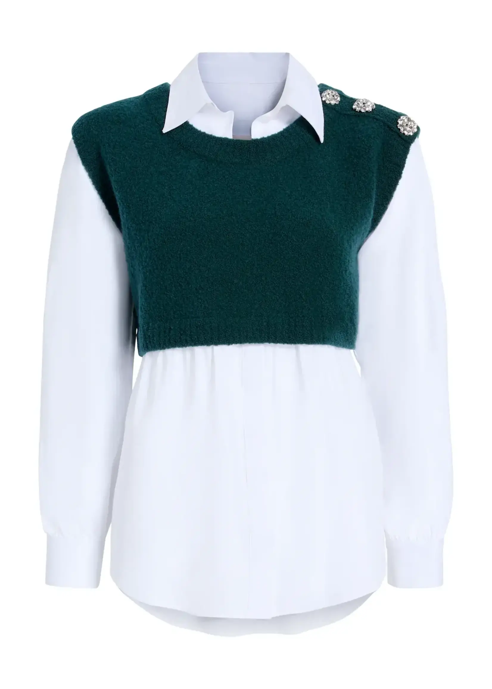 CINQ CINQ BLUSA PRESTYLED