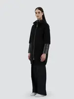 HER HER ABRIGO LUXURY WOOL BLACK