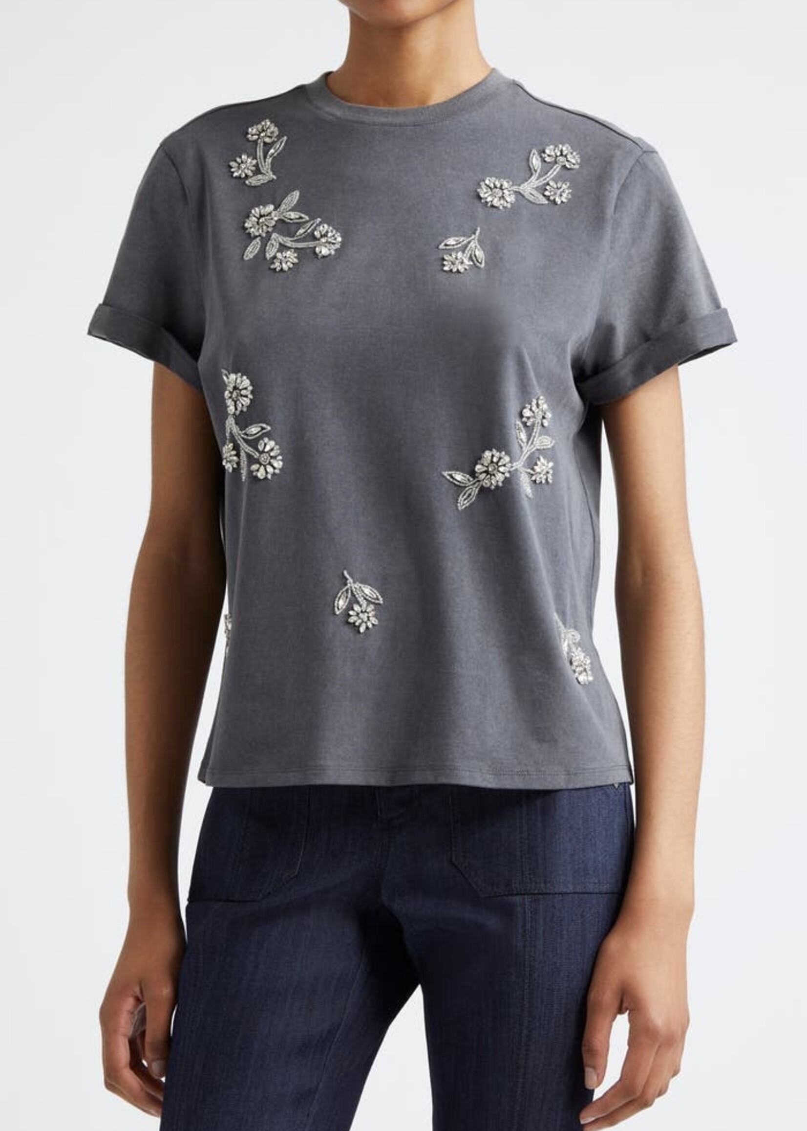 CINQ CINQ T-SHIRT DIAMOND WASHED