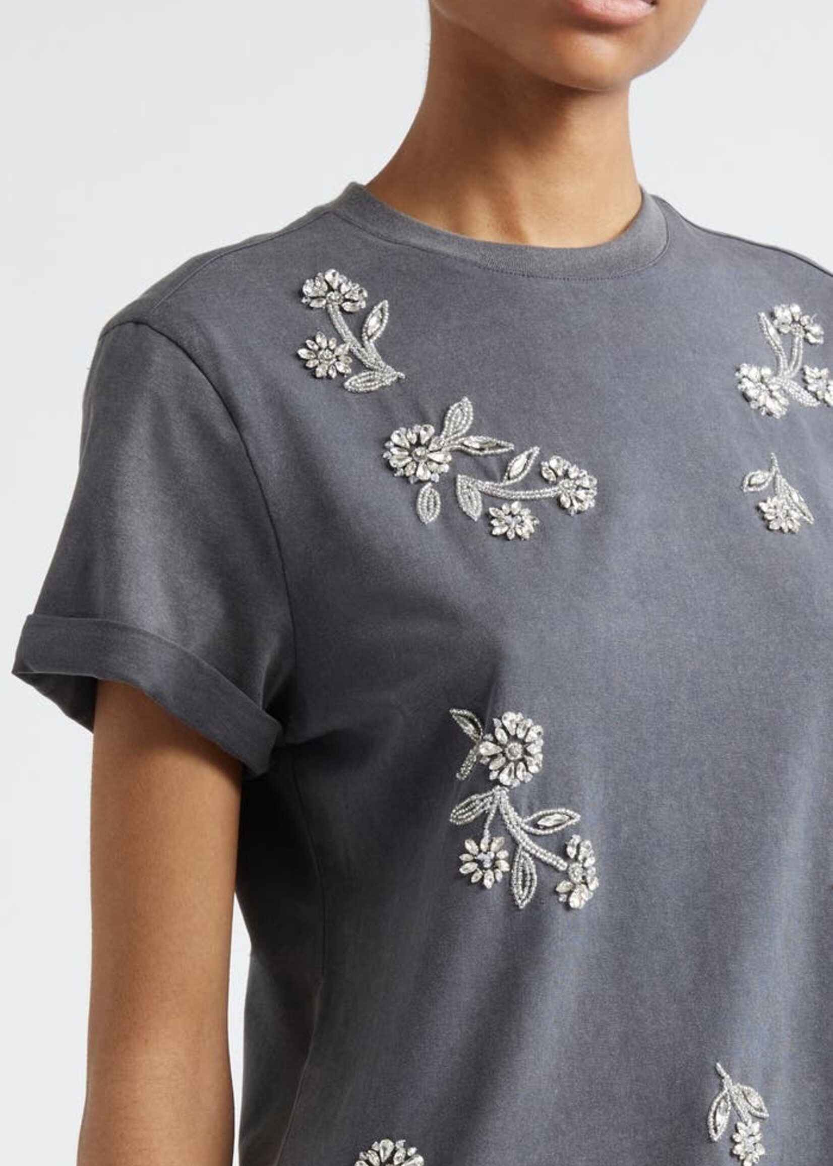 CINQ CINQ T-SHIRT DIAMOND WASHED