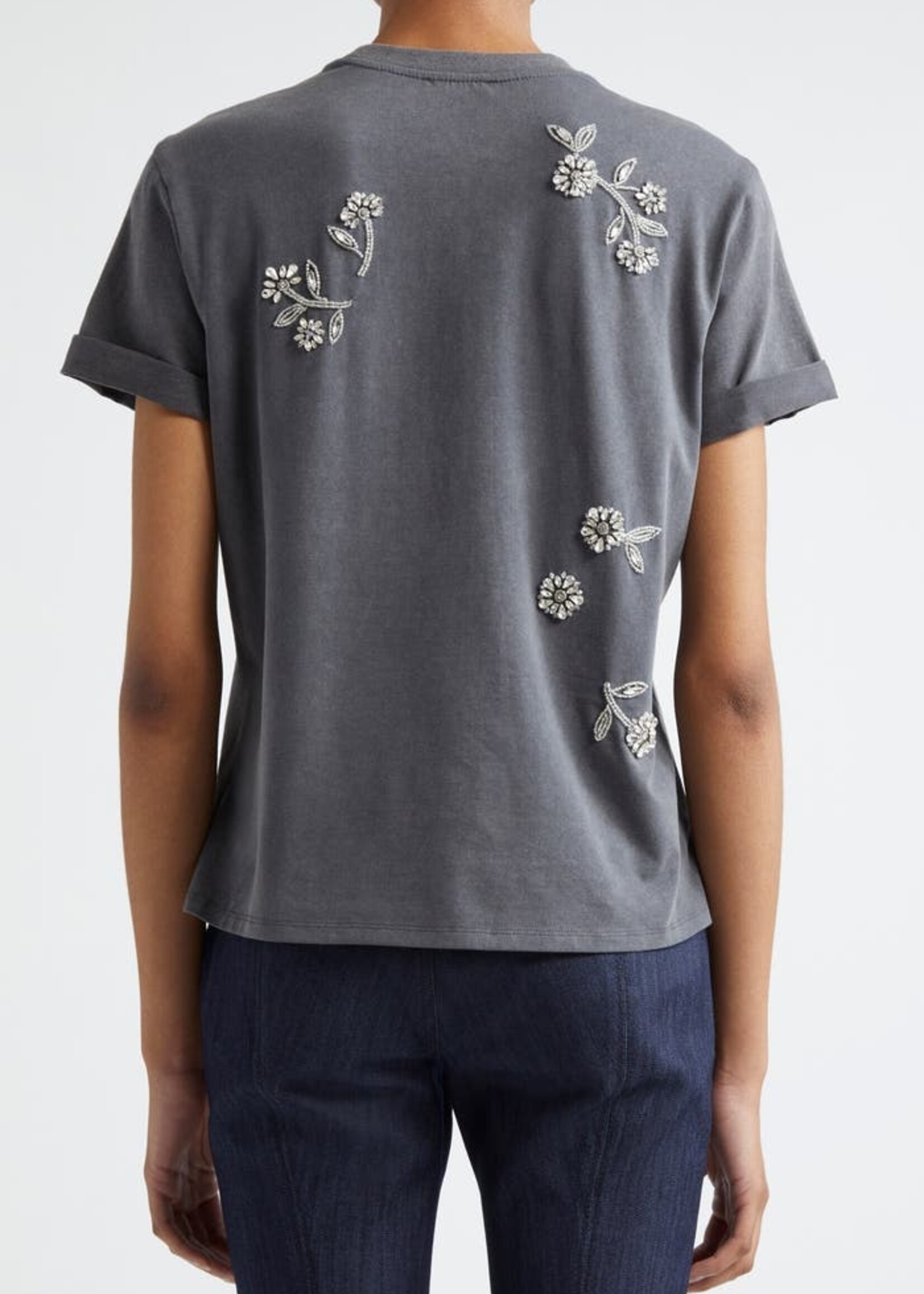 CINQ CINQ T-SHIRT DIAMOND WASHED