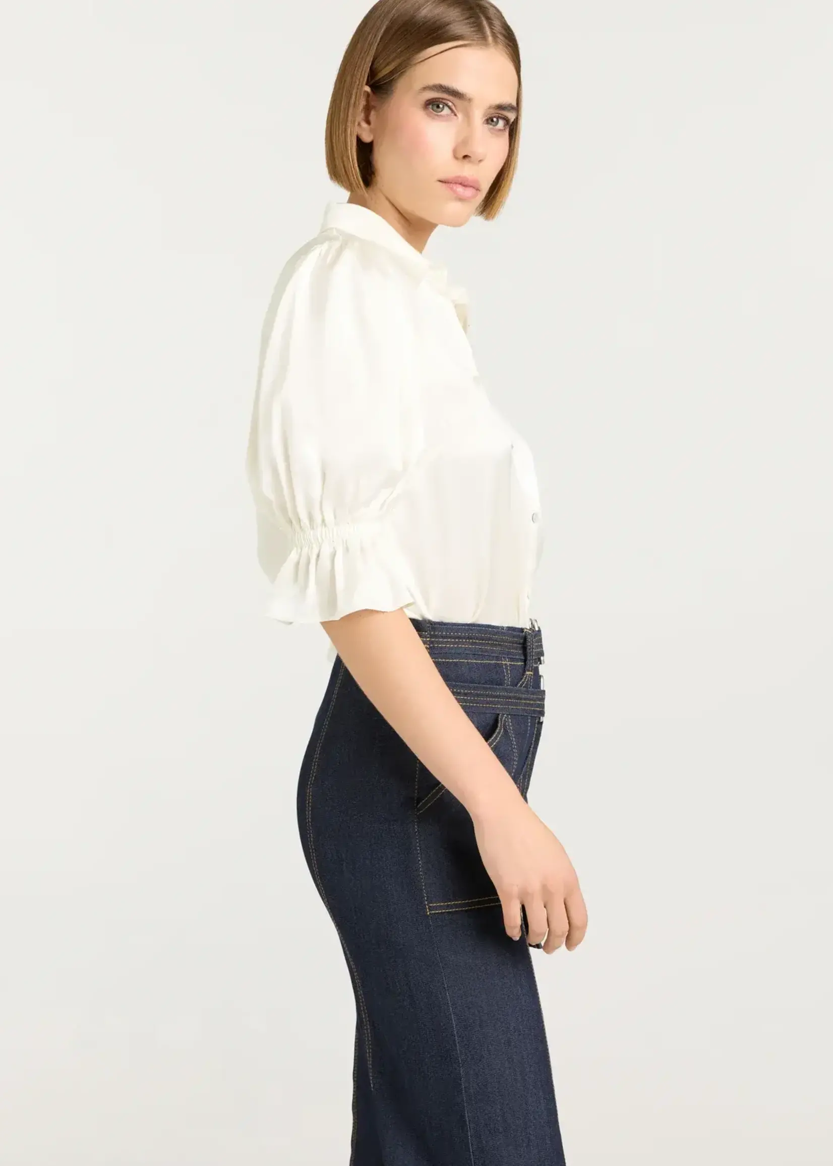 CINQ CINQ BLUSA FIONA IVORY