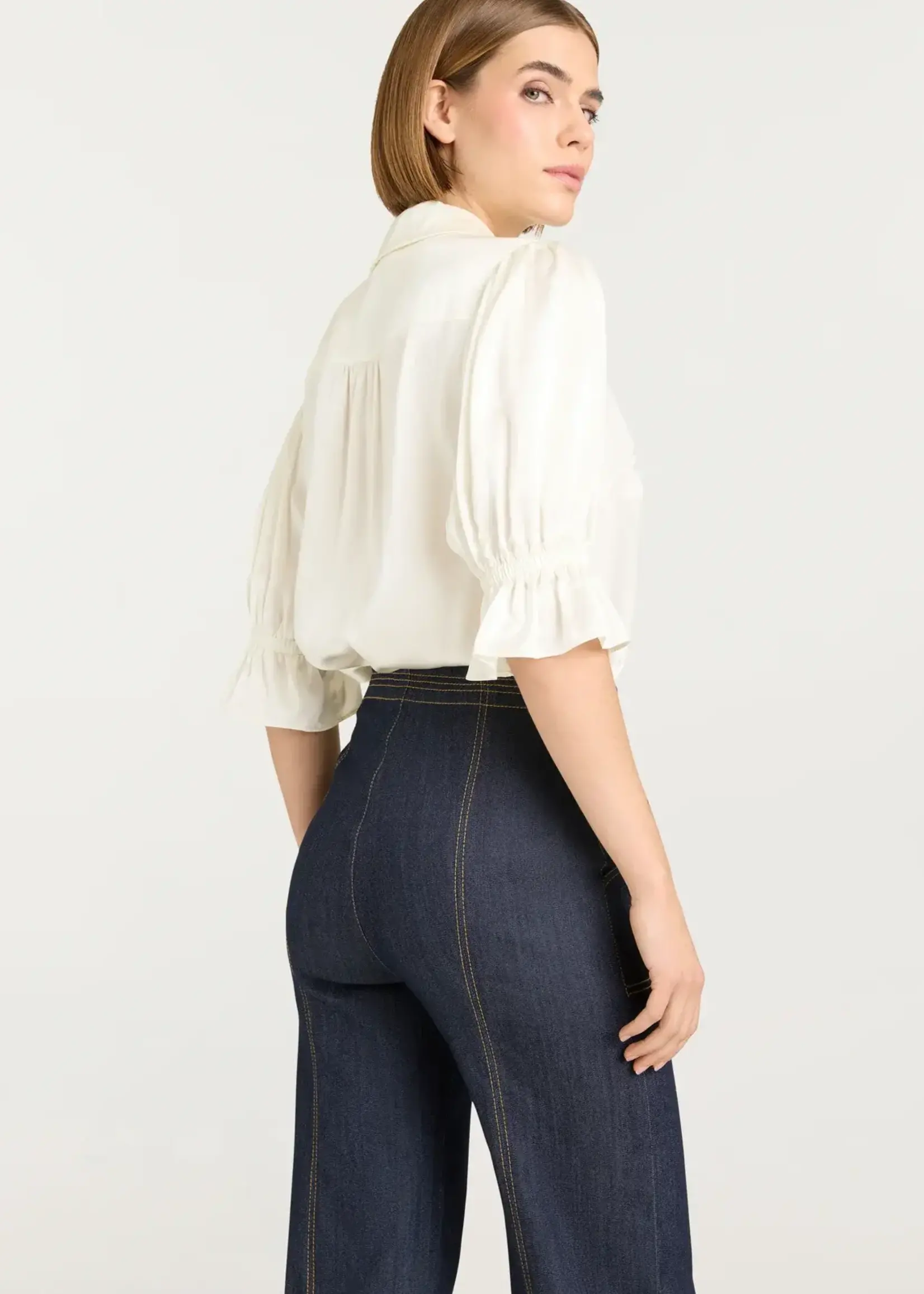 CINQ CINQ BLUSA FIONA IVORY