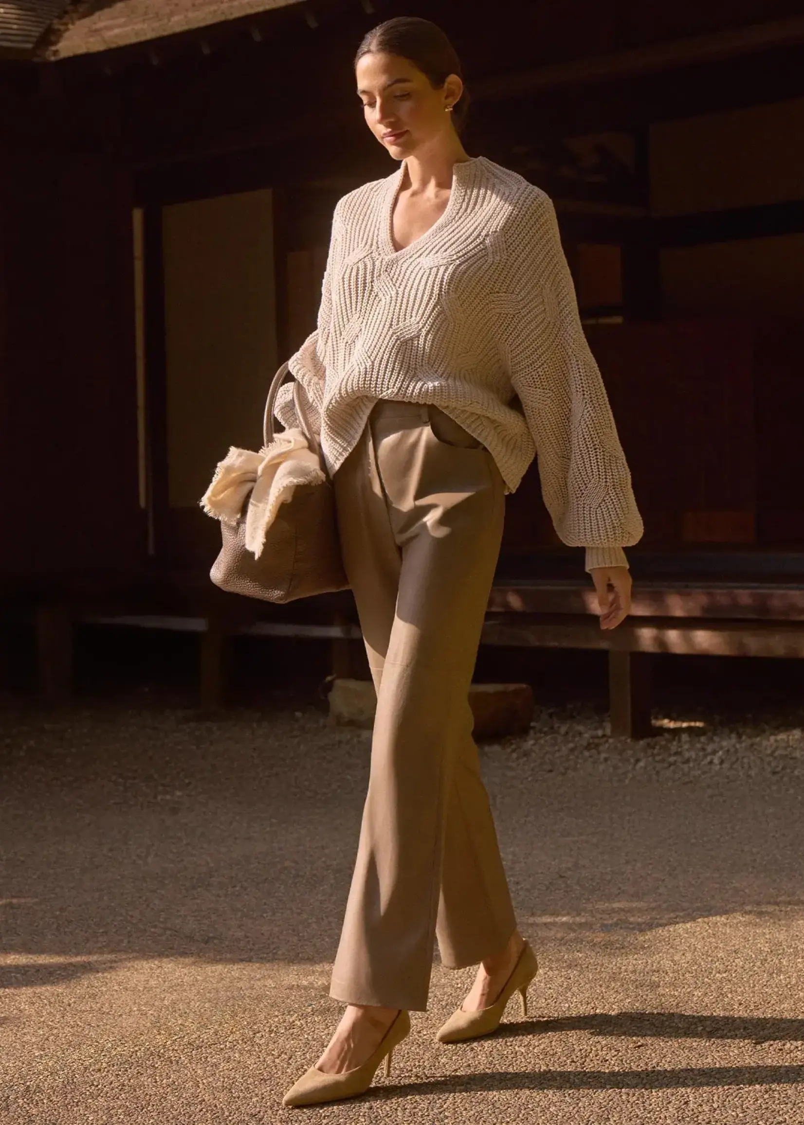 BW BW PANTALON LARA VEGAN